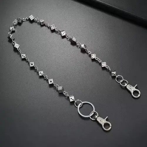 Jewelry Punk Wallet Dice Chain Size ONE SIZE - 2 Thumbnail