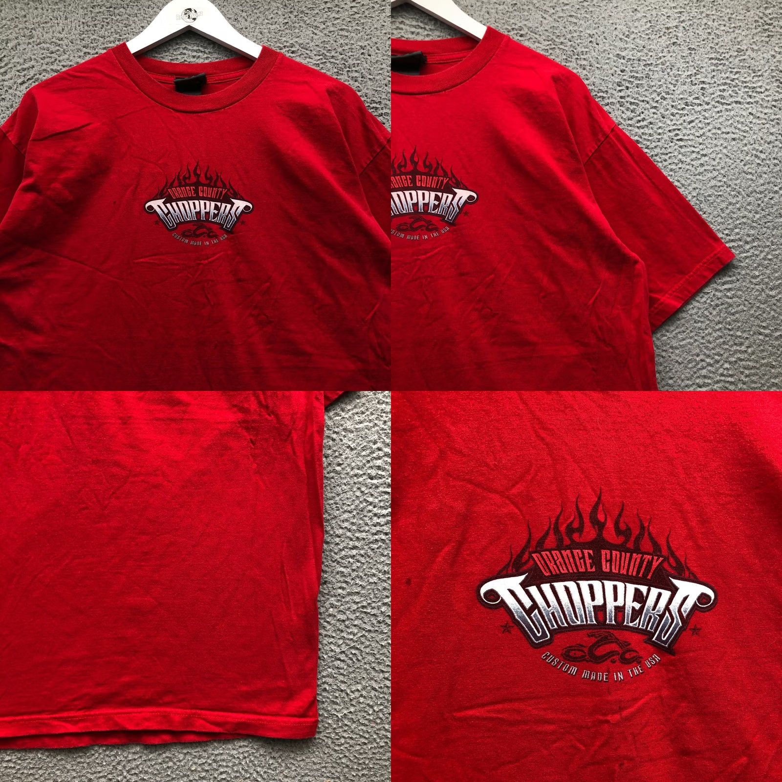 Vintage VINTAGE Orange County Choppers OCC Red T-Shirt Mens XL Short Sleeve Graphic Size US XL / EU 56 / 4 - 8 Thumbnail