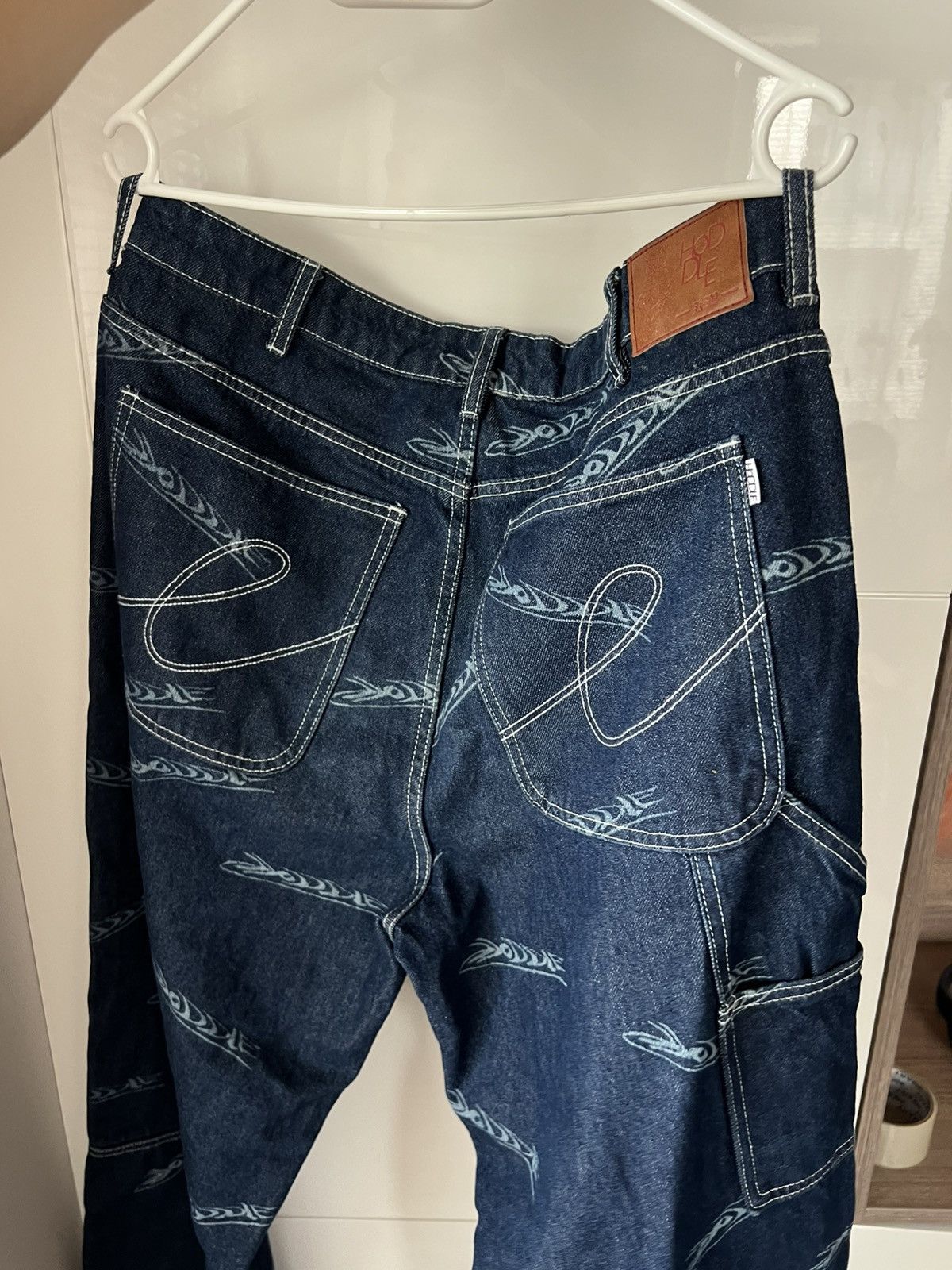 Hoddle Hoddle 12 Ounce Single Knee Carpenter Denim Ranger Jeans Size US 34 / EU 50 - 2 Thumbnail