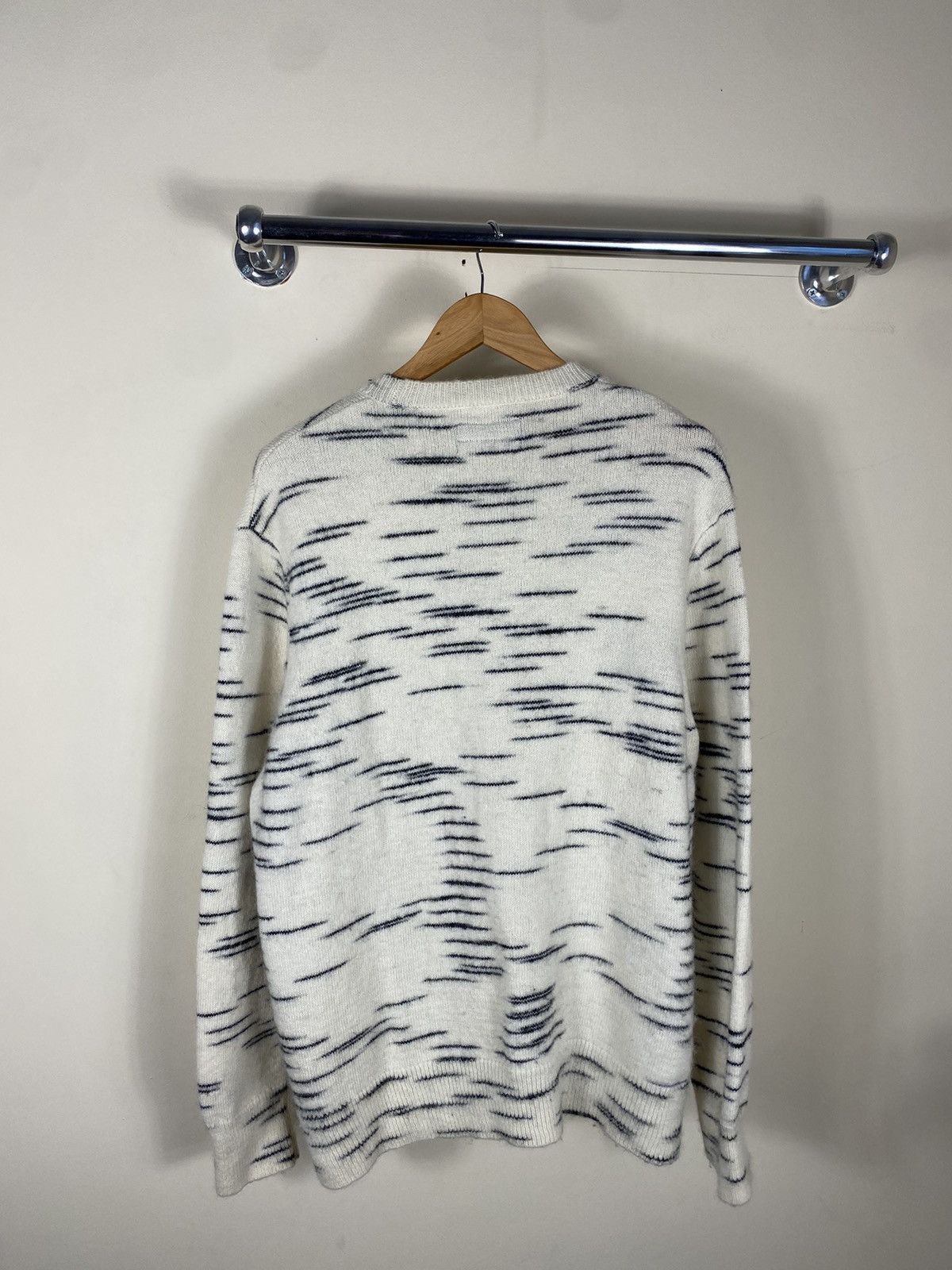 Allsaints All Saints Flux Crew Jumper Alpaca Wool Sweater Size US XL / EU 56 / 4 - 7 Thumbnail