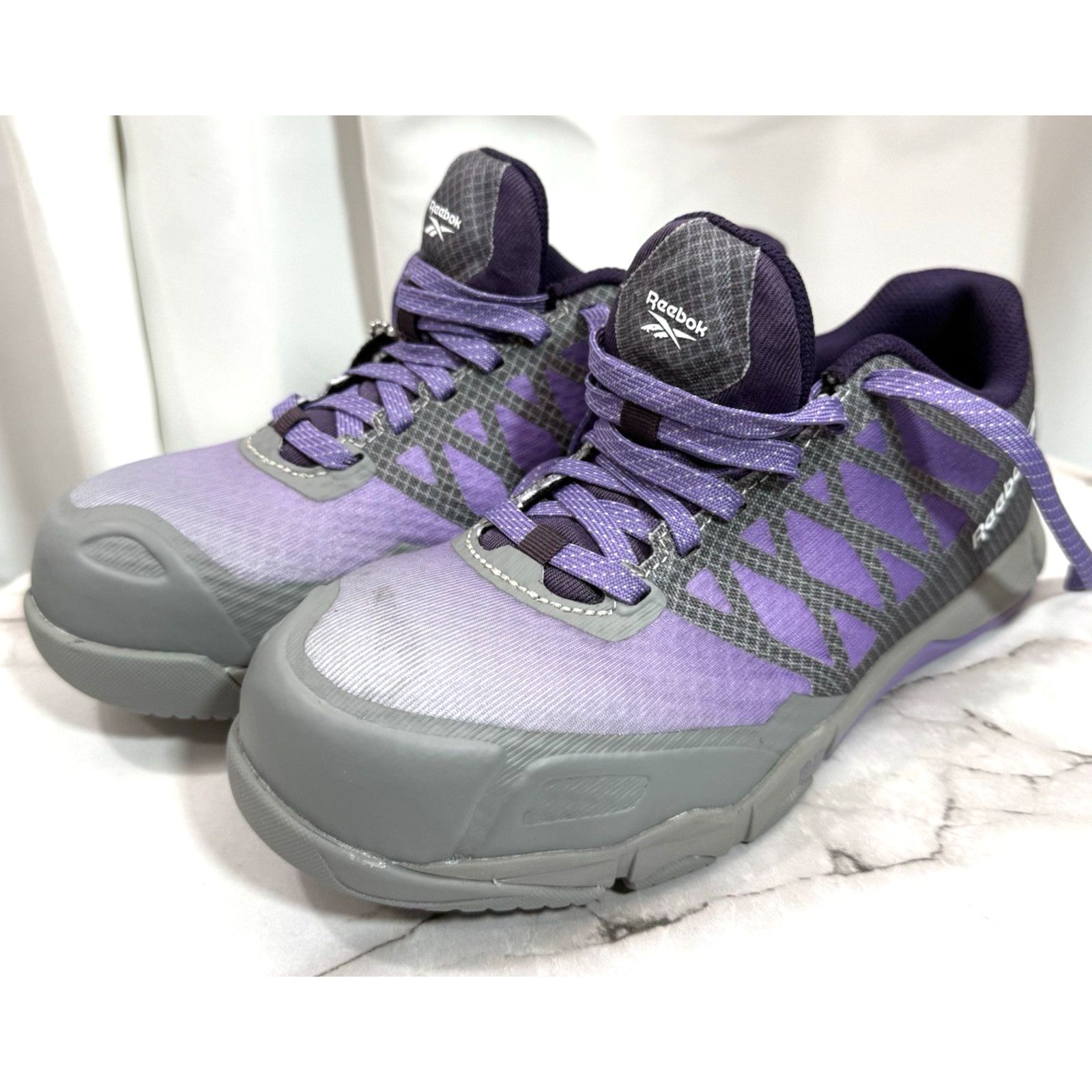 Reebok Reebok RB451 Athletic Work Shoes Composite Toe Wo's 7 W Work Size US 7 / EU 40 - 4 Thumbnail