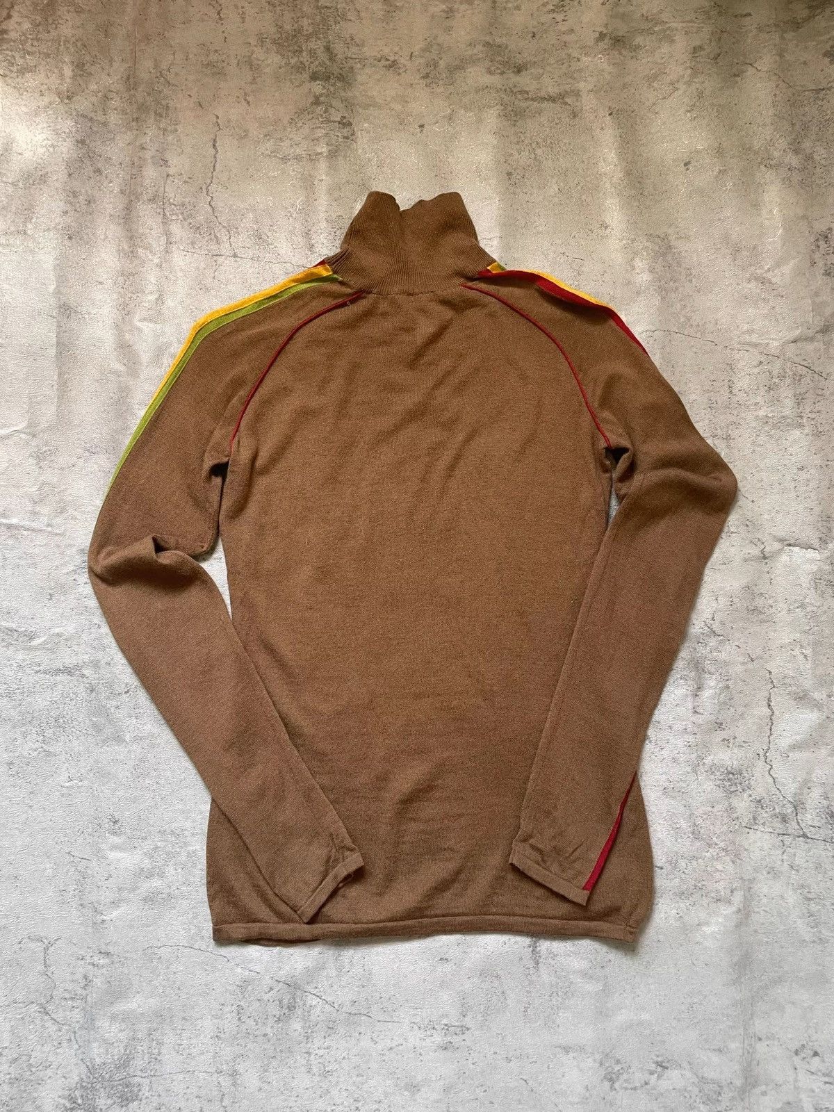 Dior Dior Rasta Jamaica Knit Turtleneck Top Size M / US 6-8 / IT 42-44 - 2 Thumbnail