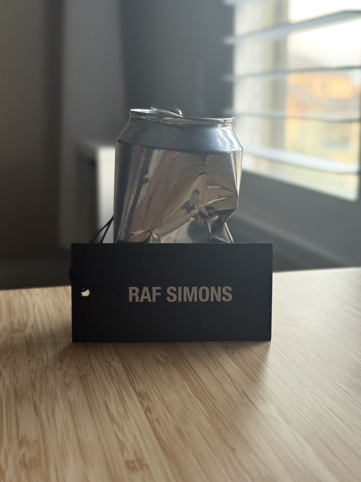 Raf Simons Raf Simons Half Crushed Aluminum Can Keyhanger | SS2019 ...