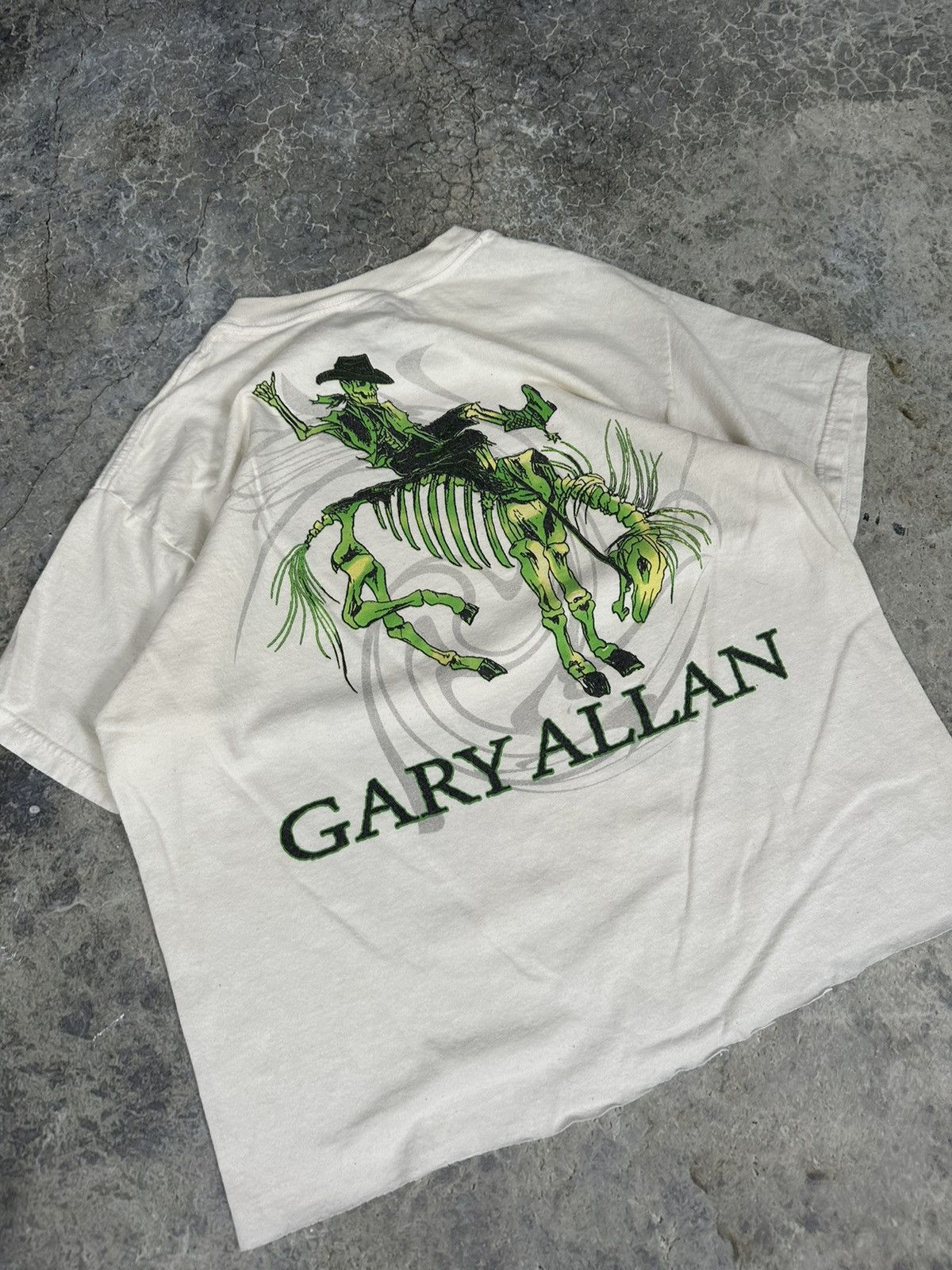 Vintage Vintage Cropped Gary Allen Tee Size US M / EU 48-50 / 2 - 2 Thumbnail