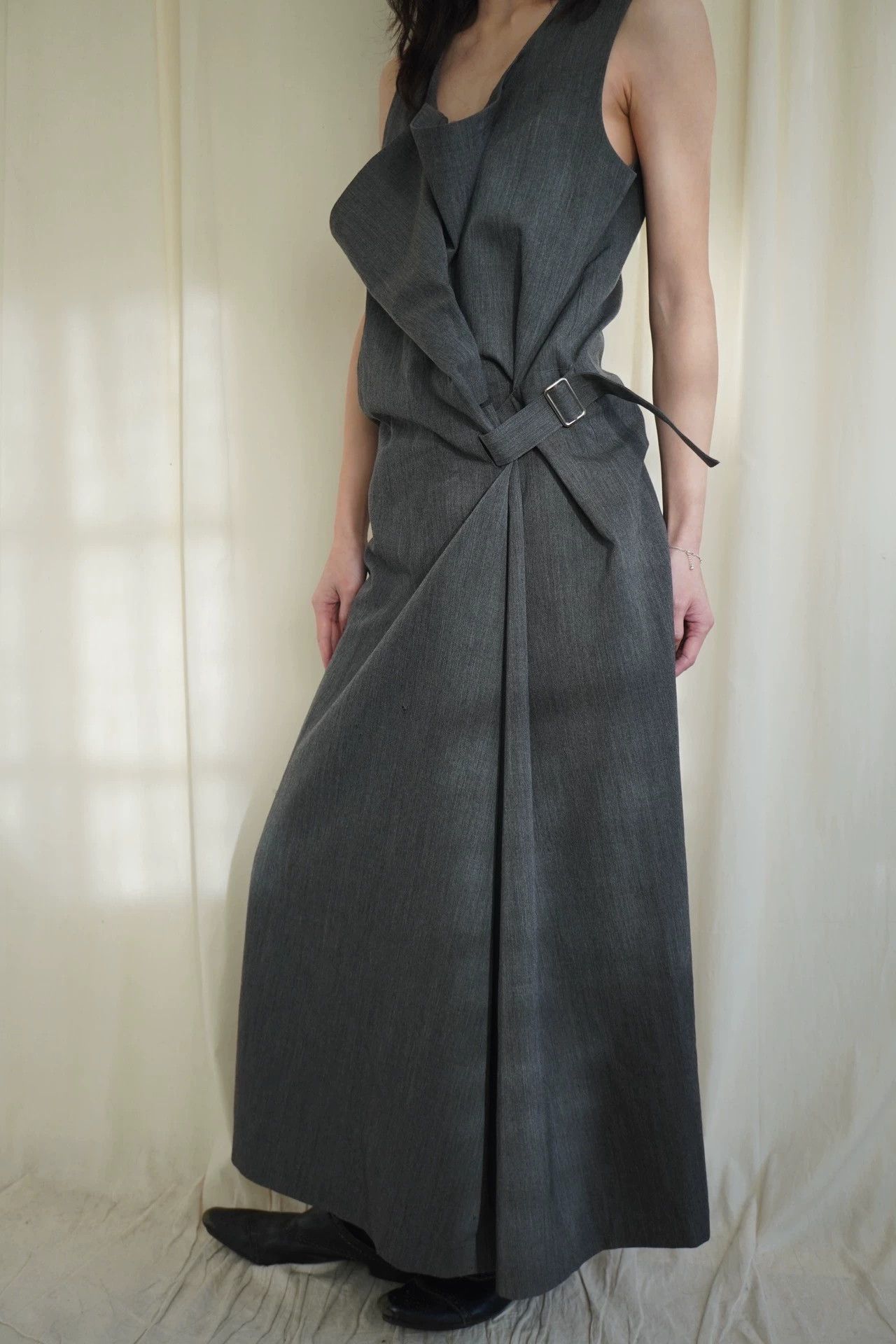 Comme des Garcons CDG 1996 Tricot Belted Wool Dress M Size M / US 6-8 / IT 42-44 - 6 Thumbnail