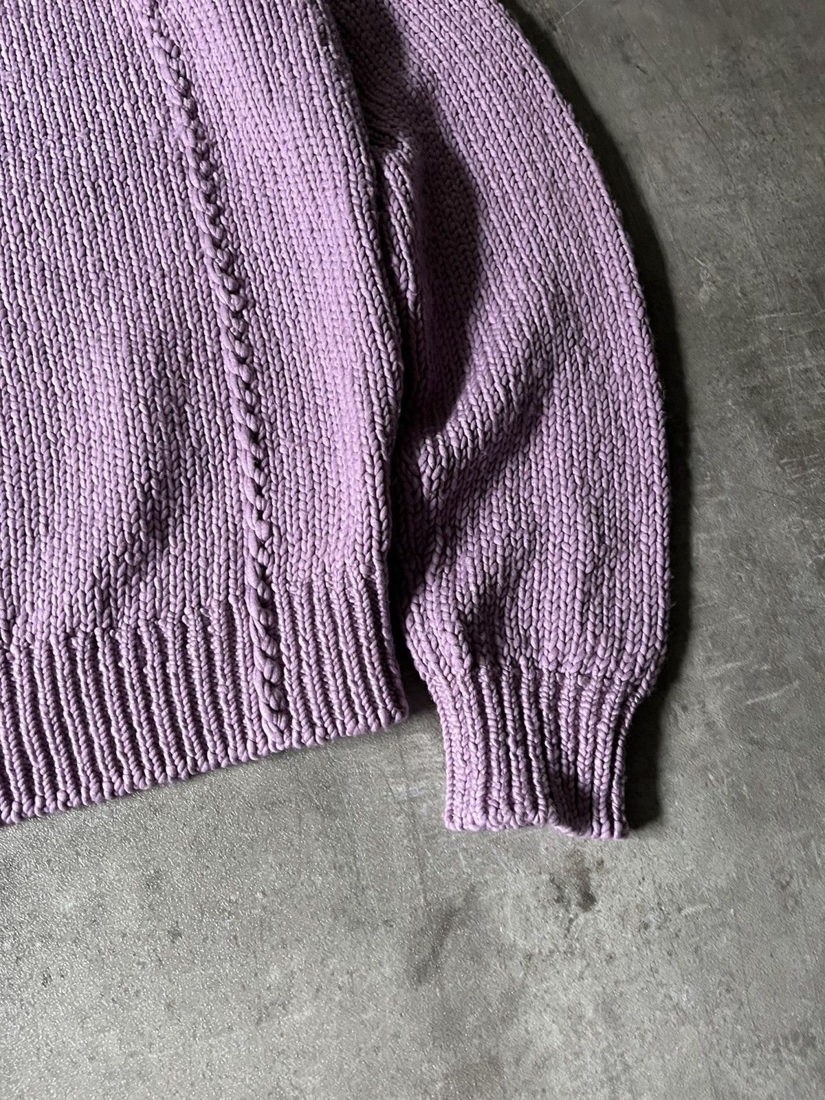 Helmut Lang Helmut Lang seamed knitted sweater pink purple rare Size US S / EU 44-46 / 1 - 3 Thumbnail