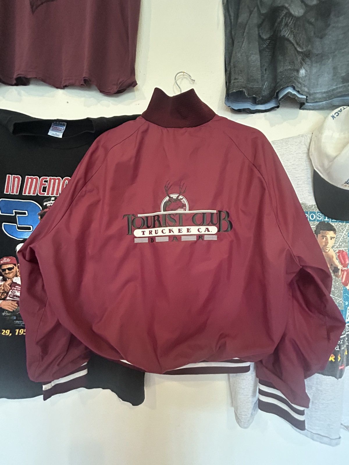 Vintage VINTAGE mid 80s Truckee California Bar bomber Size US L / EU 52-54 / 3 - 1 Thumbnail