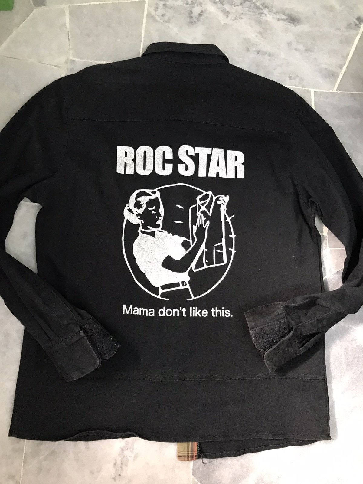 Hiroshi Fujiwara × Japanese Brand × MasterPiece Vintage Rocstar Mad Hectic Flannel Shirt Size US XL / EU 56 / 4 - 10 Thumbnail