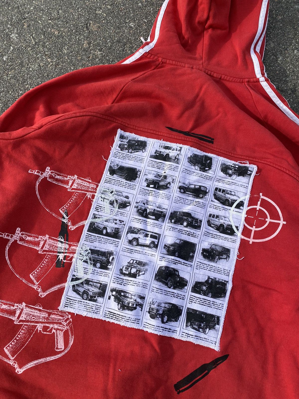 Adidas Adidas Custom hoodie Size US XL / EU 56 / 4 - 4 Thumbnail