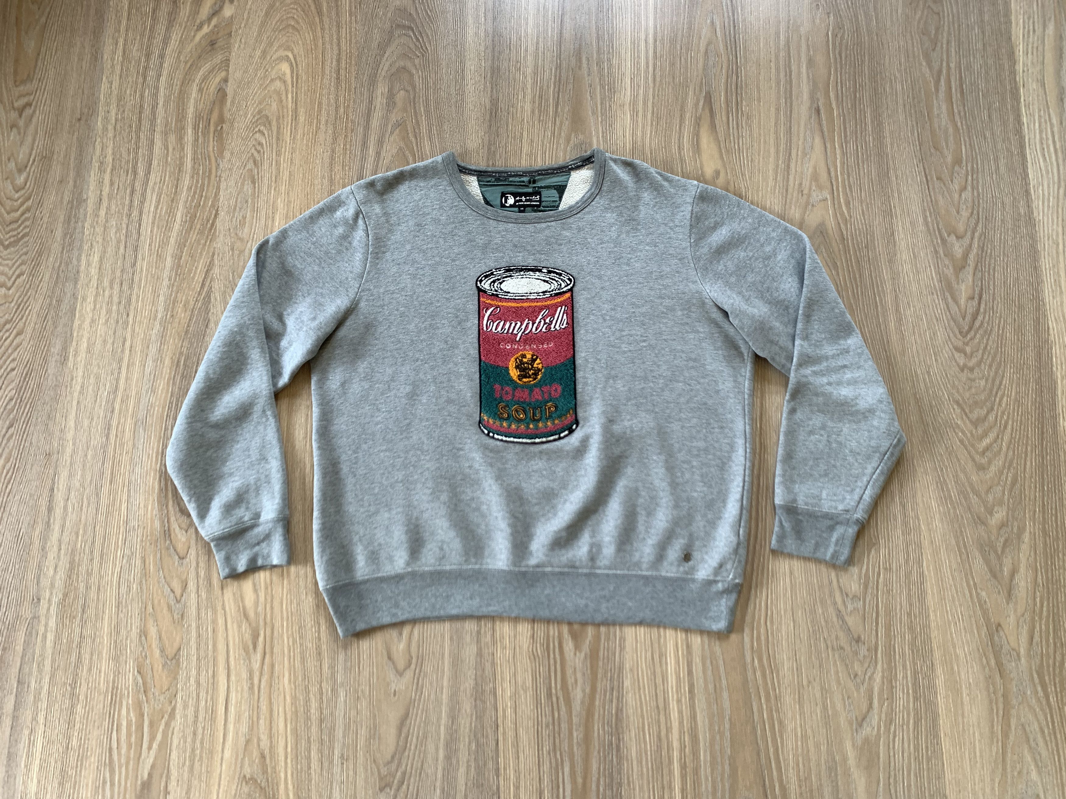 Pepe Jeans Andy Warhol Printed Sweatshirt Size US M / EU 48-50 / 2 - 1 Thumbnail