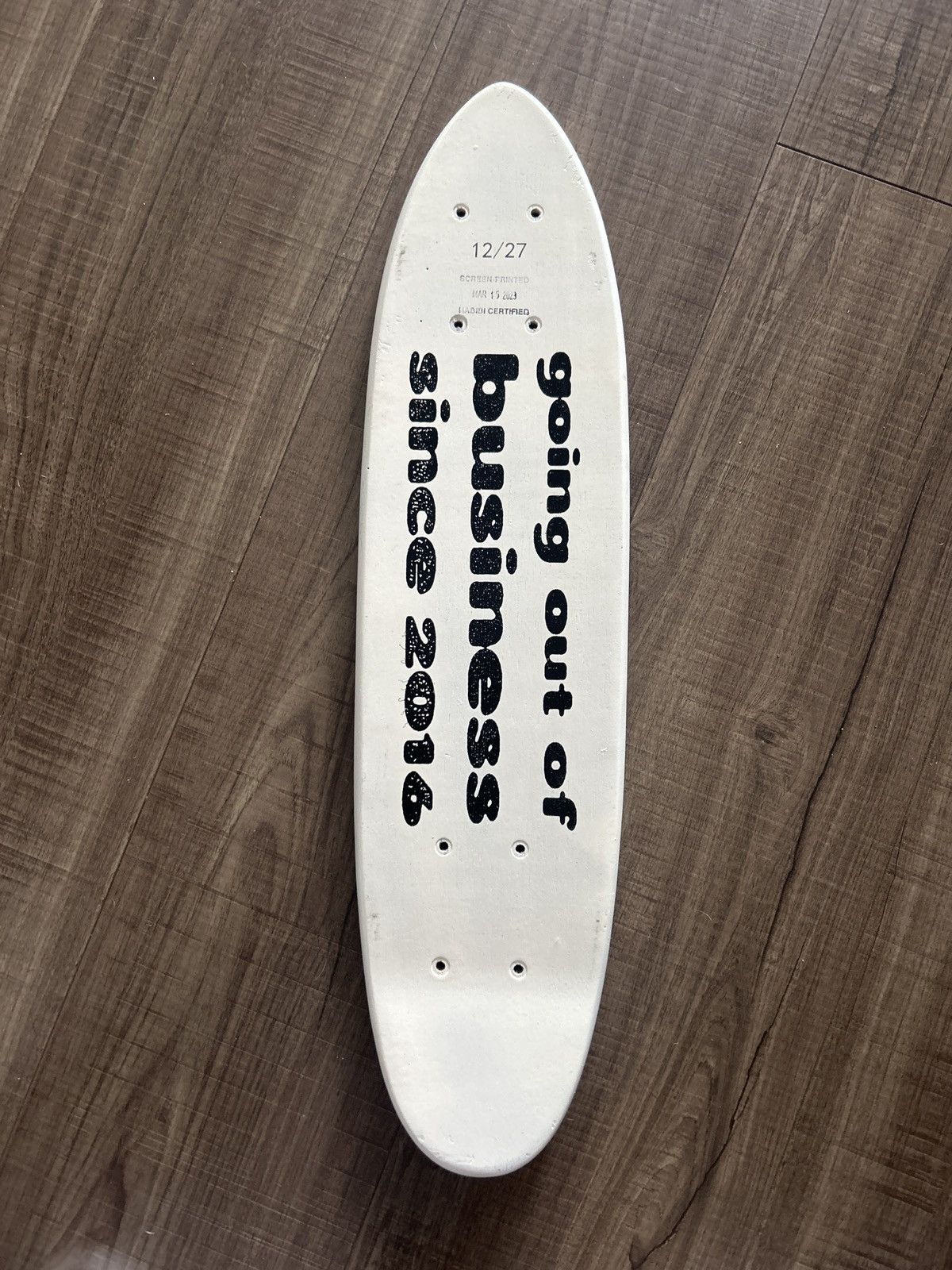 Carpet Company Carpet company little man 7 year anniversary deck Size ONE SIZE - 3 Thumbnail