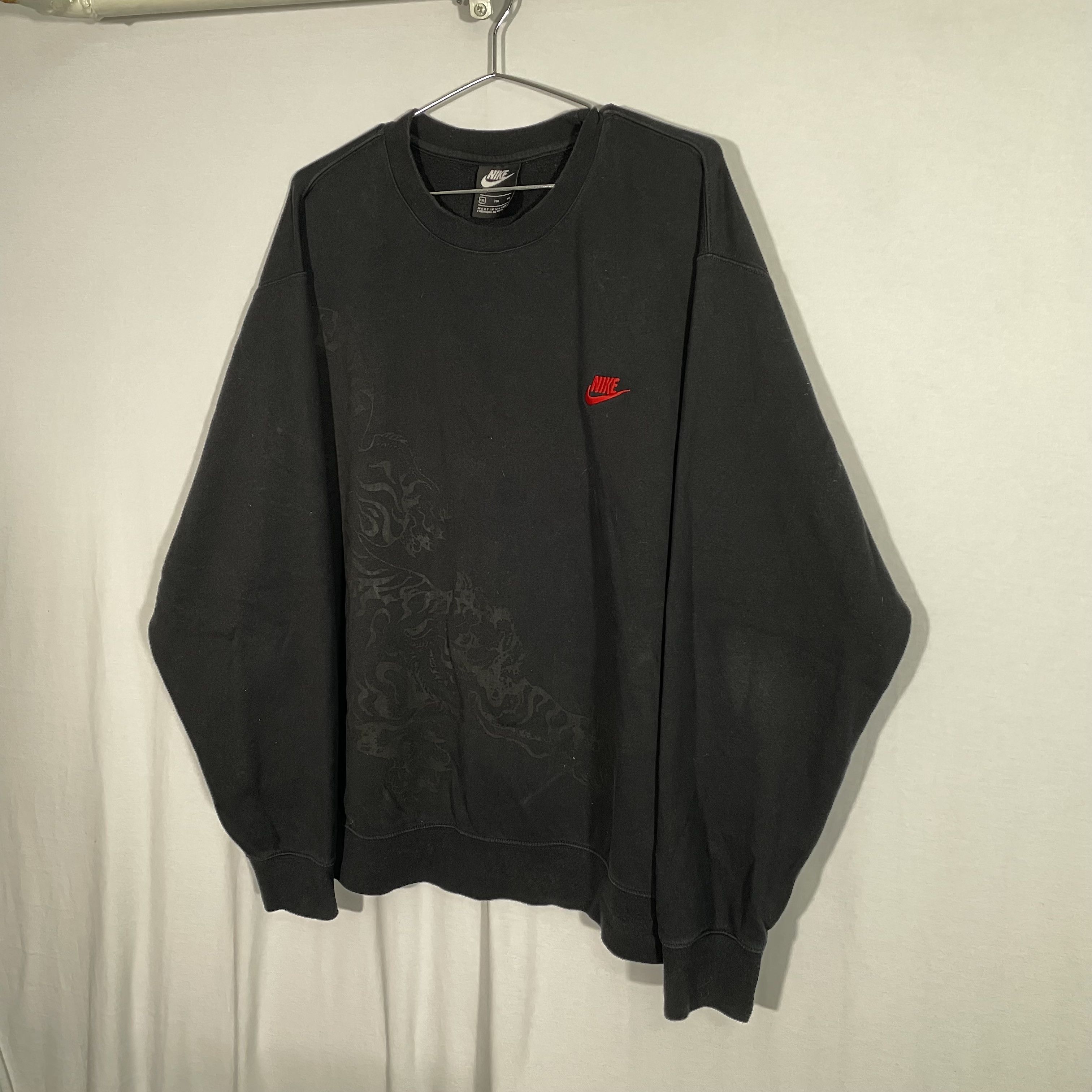 Nike Nike sweatshirt grunge alt rare y2k custom Tiger 1 of 1 Size US XXL / EU 58 / 5 - 2 Thumbnail