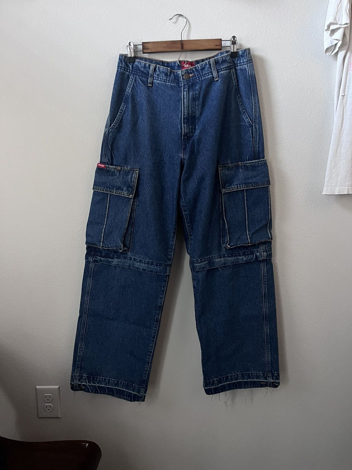 Opening Ceremony × Wrangler Sample Cargo Convertible Denim Size US 30 / EU 46 - 1 Thumbnail