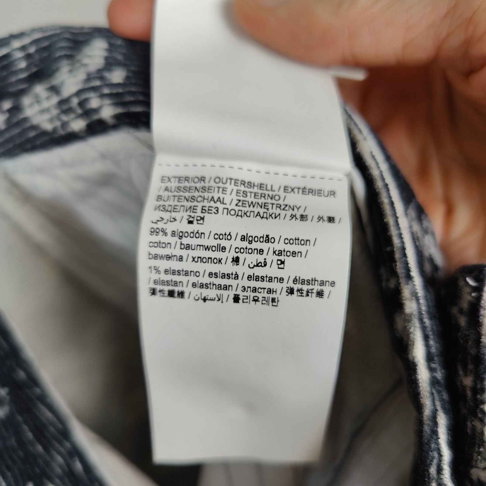 Other Bimba Y Lola Corduroy Pants Womens 36 Small Black Floral Size 28" / US 6 / IT 42 - 9 Thumbnail