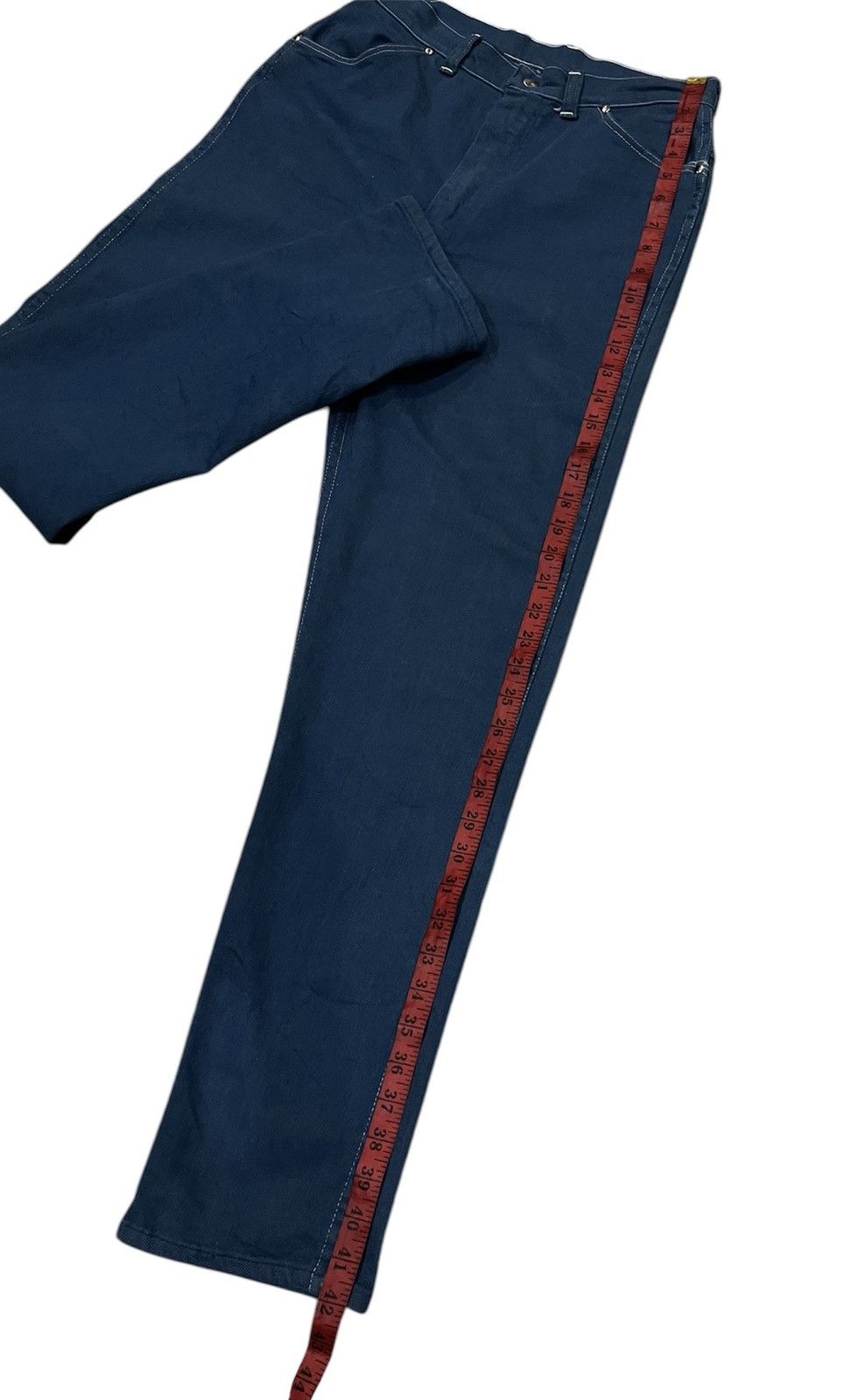 Wrangler VTG WRANGLER DENIM BLUE BELL 60s/70s x RARE Size US 29 - 11 Thumbnail