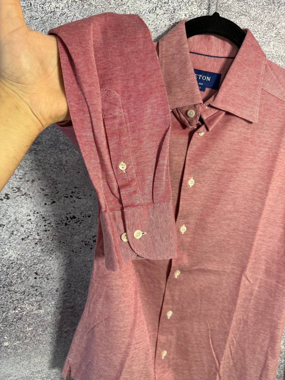 Eton Eton Red Shirt Button Up Small Oldmoney Size US S / EU 44-46 / 1 - 7 Thumbnail
