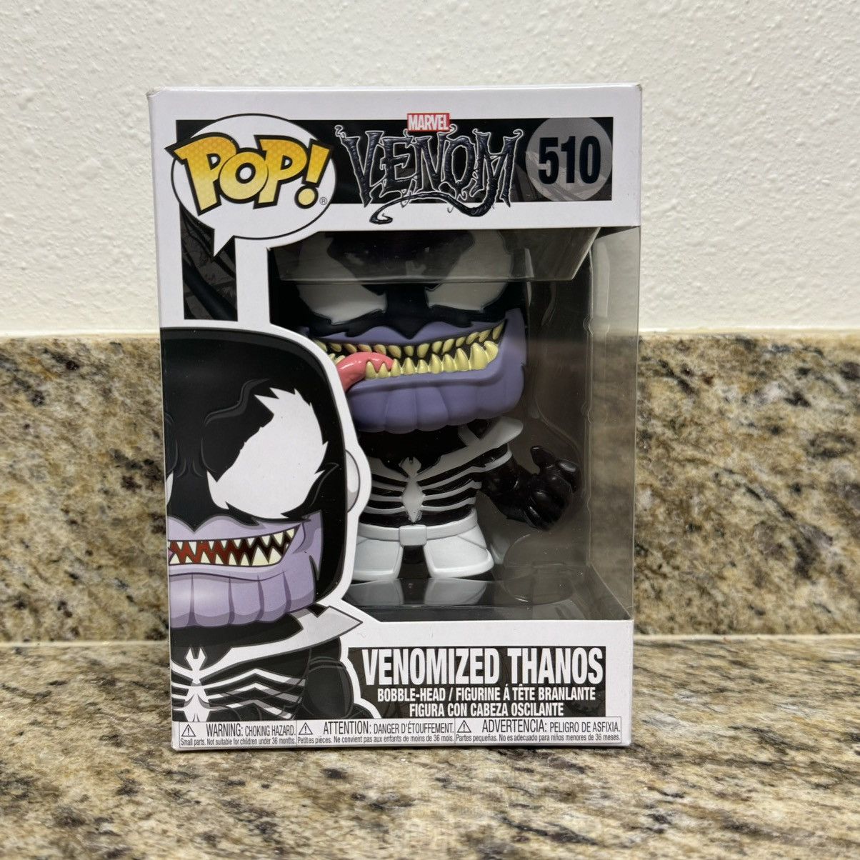 Marvel Comics Funko Pop! Vinyl: Marvel - Venomized Thanos - #510 Size ONE SIZE - 1 Thumbnail