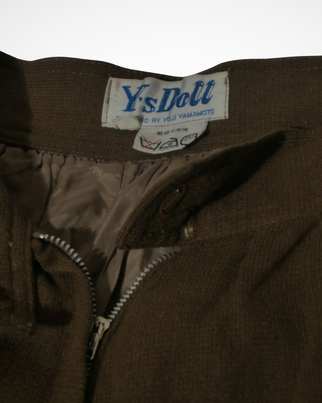 Y's 1980s Y’s Doll Wool Culottes Size 28" / US 6 / IT 42 - 4 Thumbnail