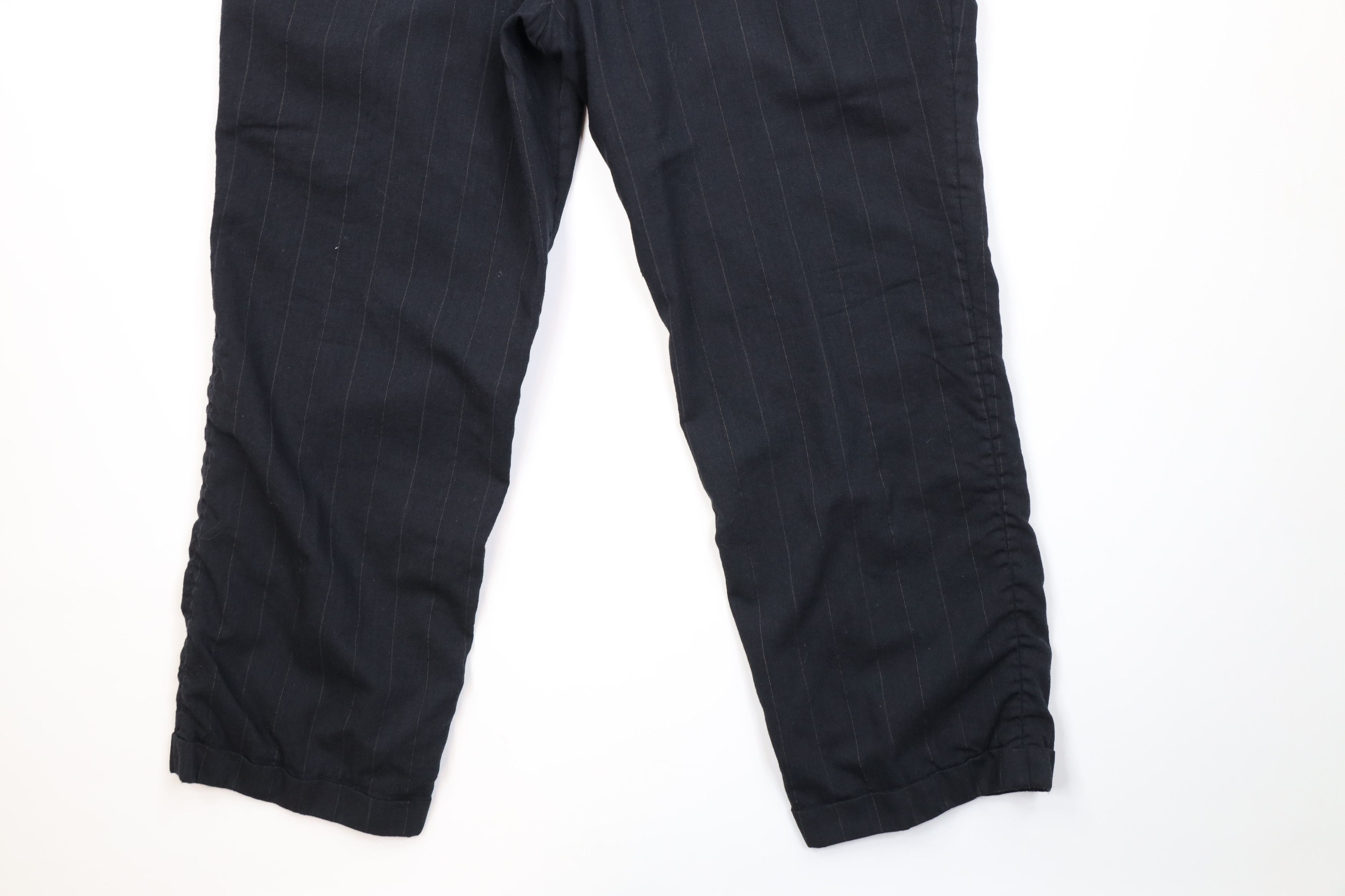 Vintage Vintage 80s Distressed 2 Piece Double Breasted Striped Suit Size 42L - 21 Thumbnail