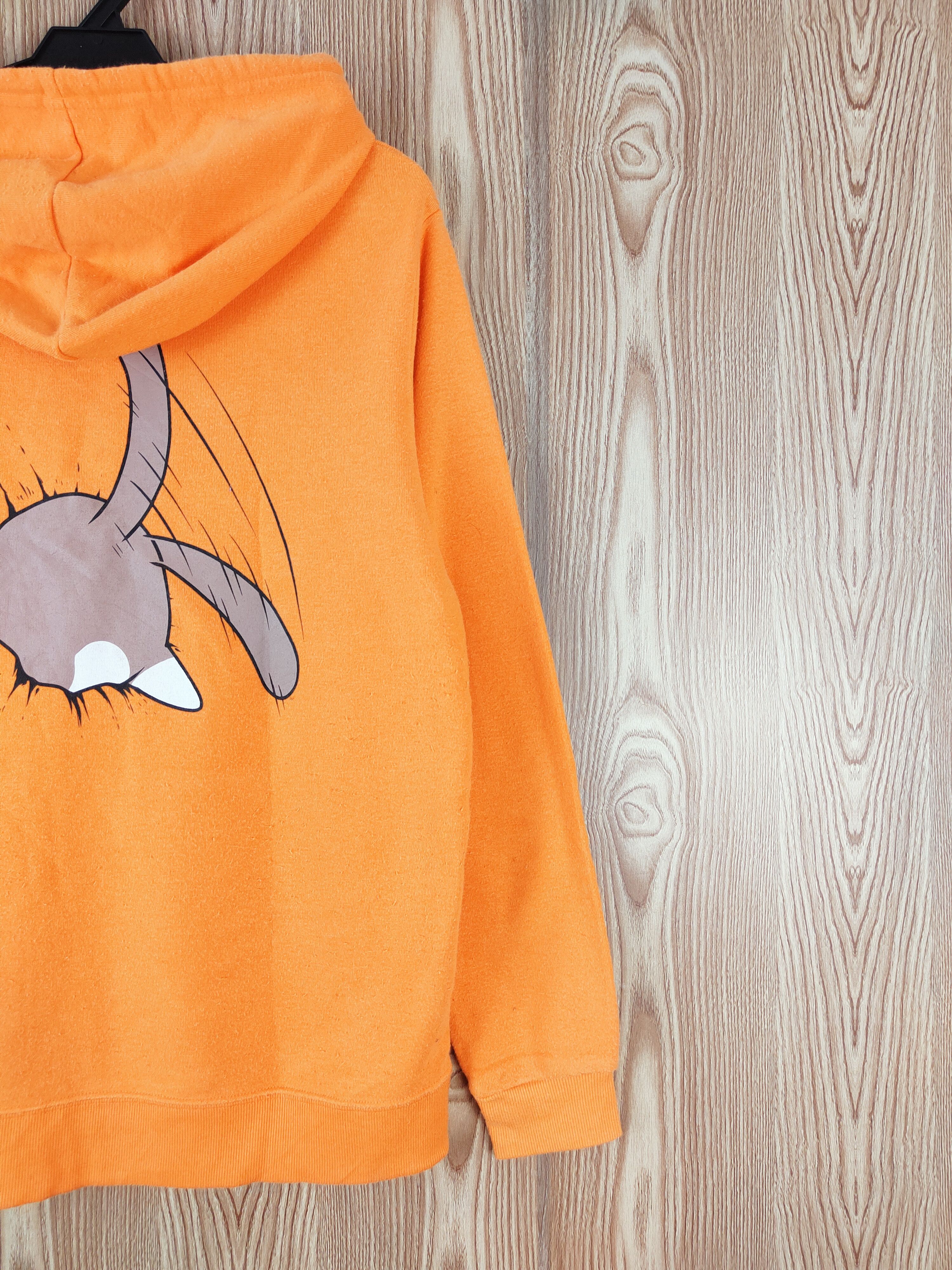 Japanese Brand × Vintage Vintage 💥 Japanese Brand Orange Cat Sweatshirts Size US L / EU 52-54 / 3 - 12 Thumbnail