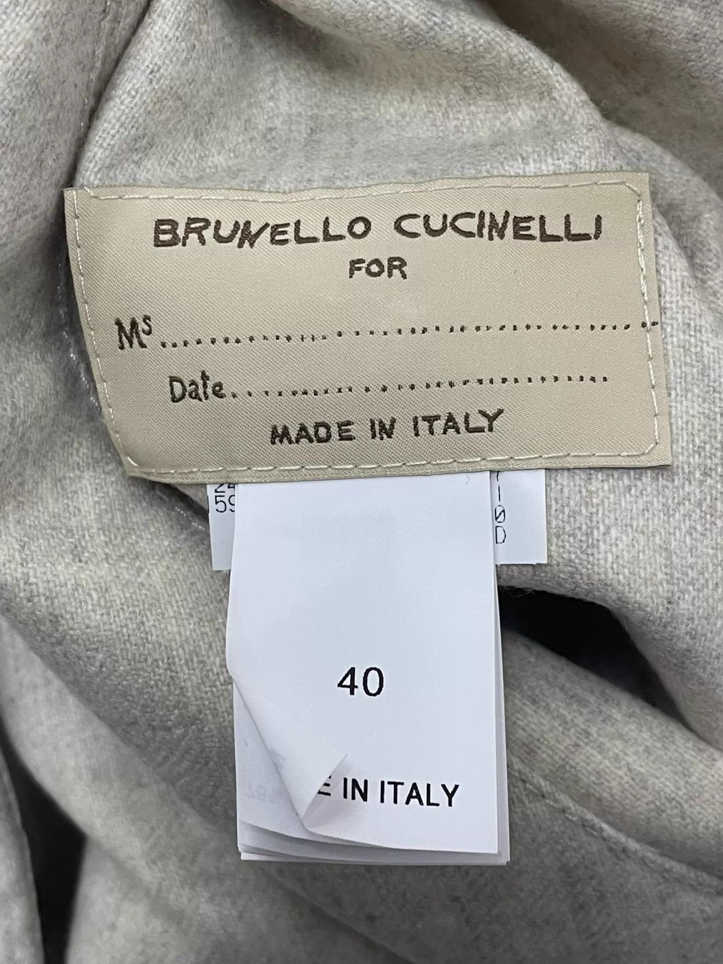 Brunello Cucinelli Brunello Cucinelli double-faced down jacket light beige 40 Size S / US 4 / IT 40 - 4 Thumbnail
