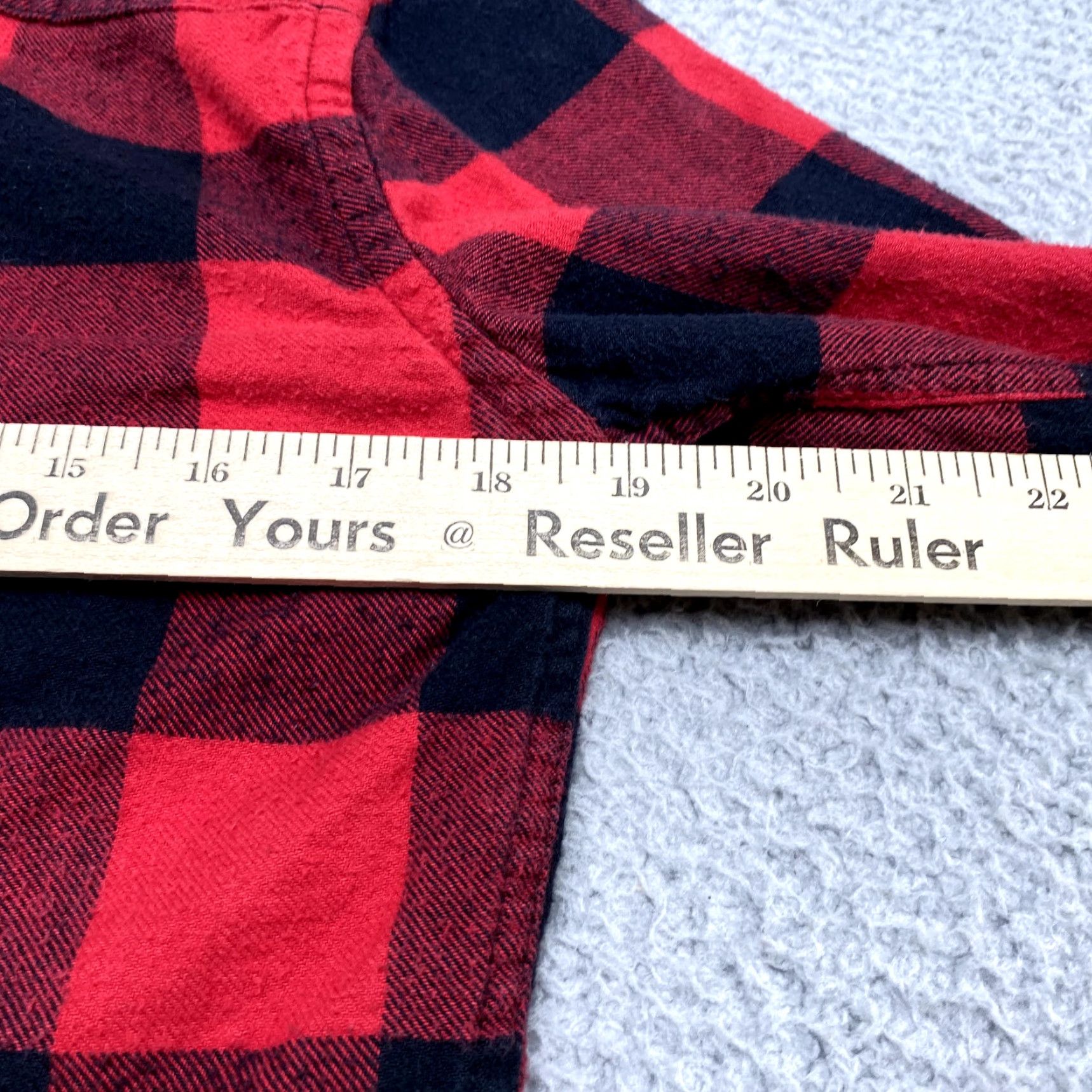 Vintage Salt Valley Shirt Mens Small Red Black Buffalo Check Flannel Button Up Western Size US S / EU 44-46 / 1 - 6 Thumbnail