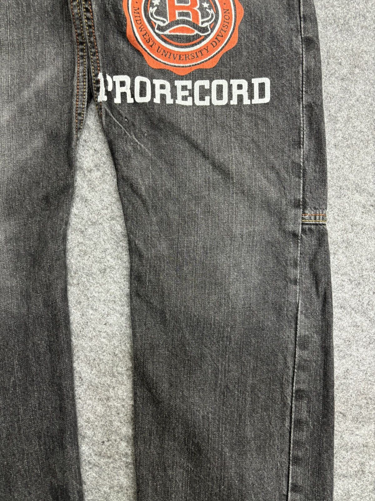 Japanese Brand 💥Insane Double Waist💥Rare Dominate Black Wash Denim F526 Size US 30 / EU 46 - 6 Thumbnail