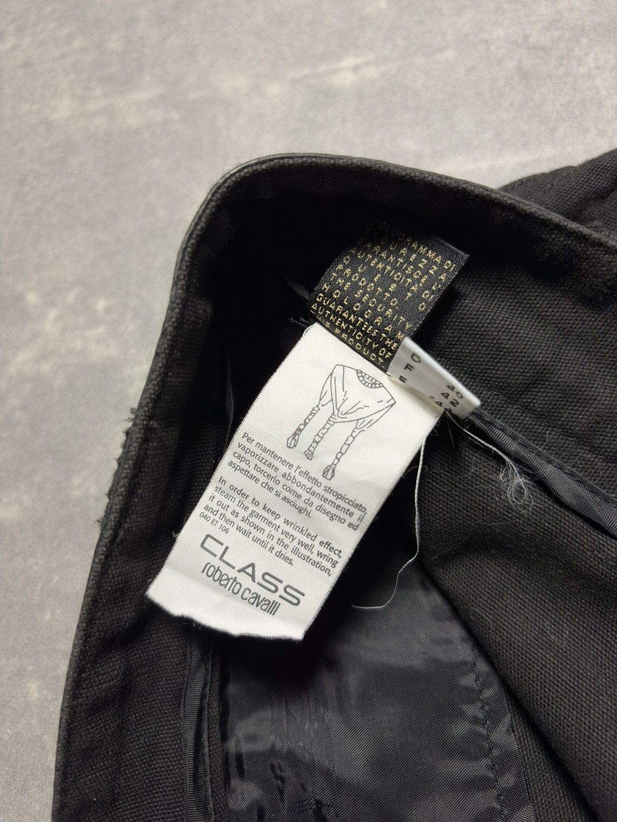 Roberto Cavalli Class Roberto Cavalli Leather Elements Cargo Denim Jeans 32 Size US 32 / EU 48 - 13 Thumbnail