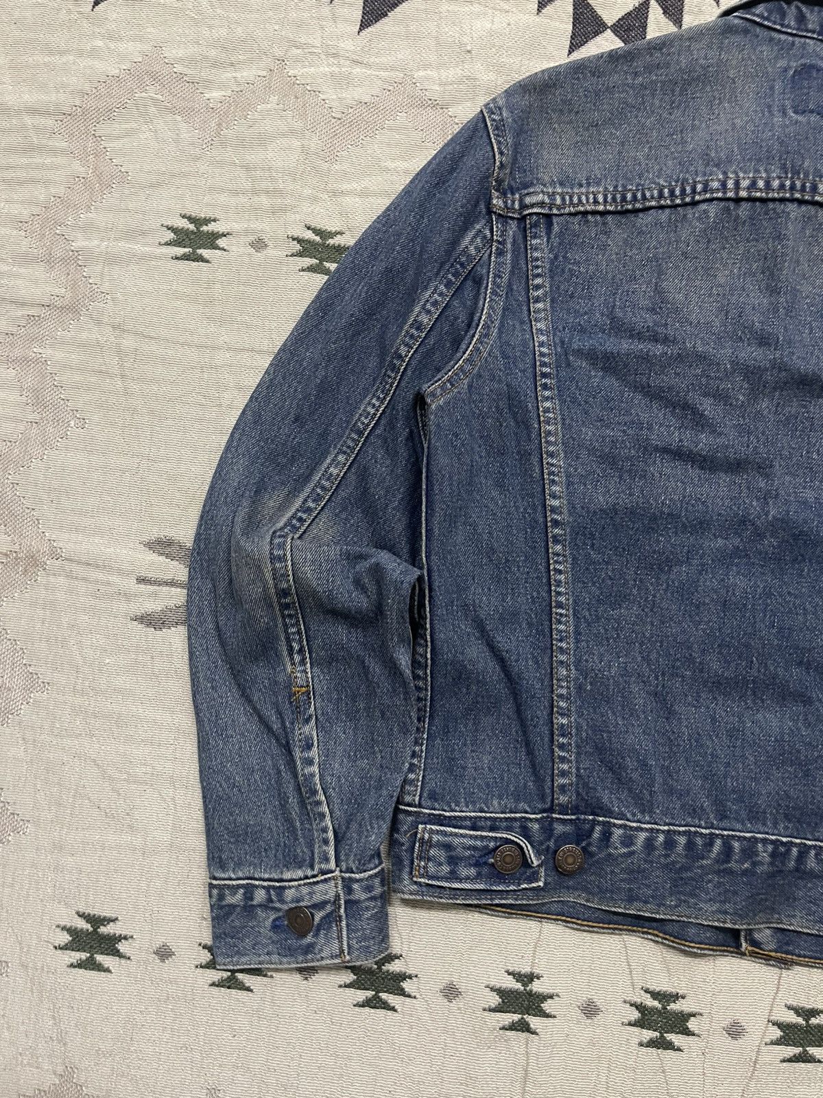 Levi's Vintage Clothing VINTAGE LEVIS DENIM JEANS TRUCKER JACKET SZ34 Size XXS / US 00 / IT 34 - 13 Thumbnail