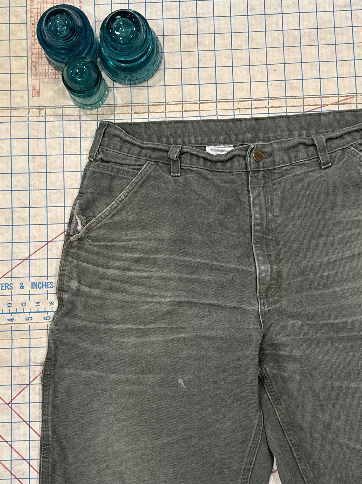 Carhartt Carhartt B11-Mos Loose Original Fit Pants With Great Fade 36 Size US 36 / EU 52 - 7 Thumbnail