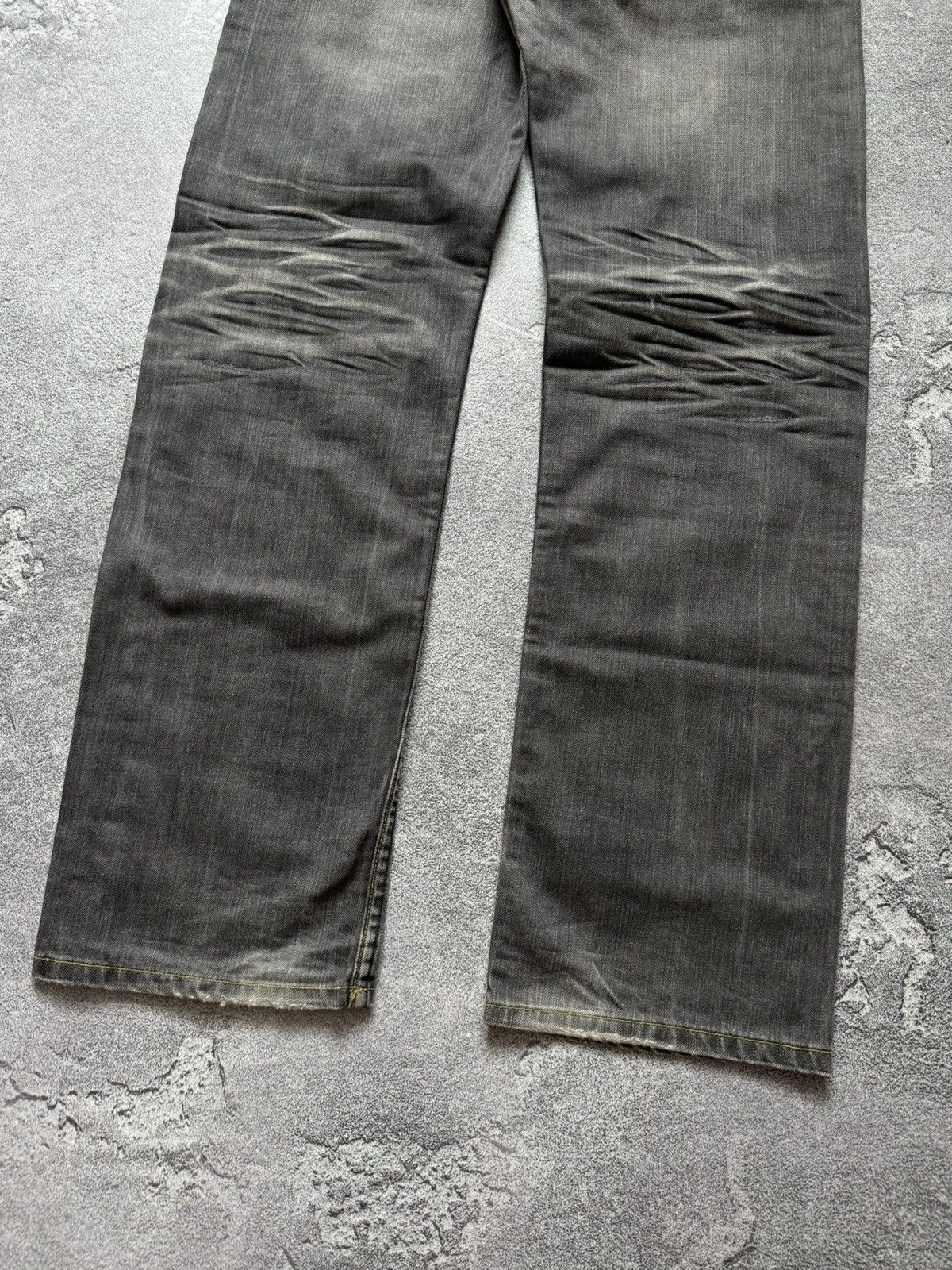 Diesel × Diesel Black Gold Diesel 34/34 relaxed denim pant trouser Jean chino distresse Size US 34 / EU 50 - 5 Thumbnail