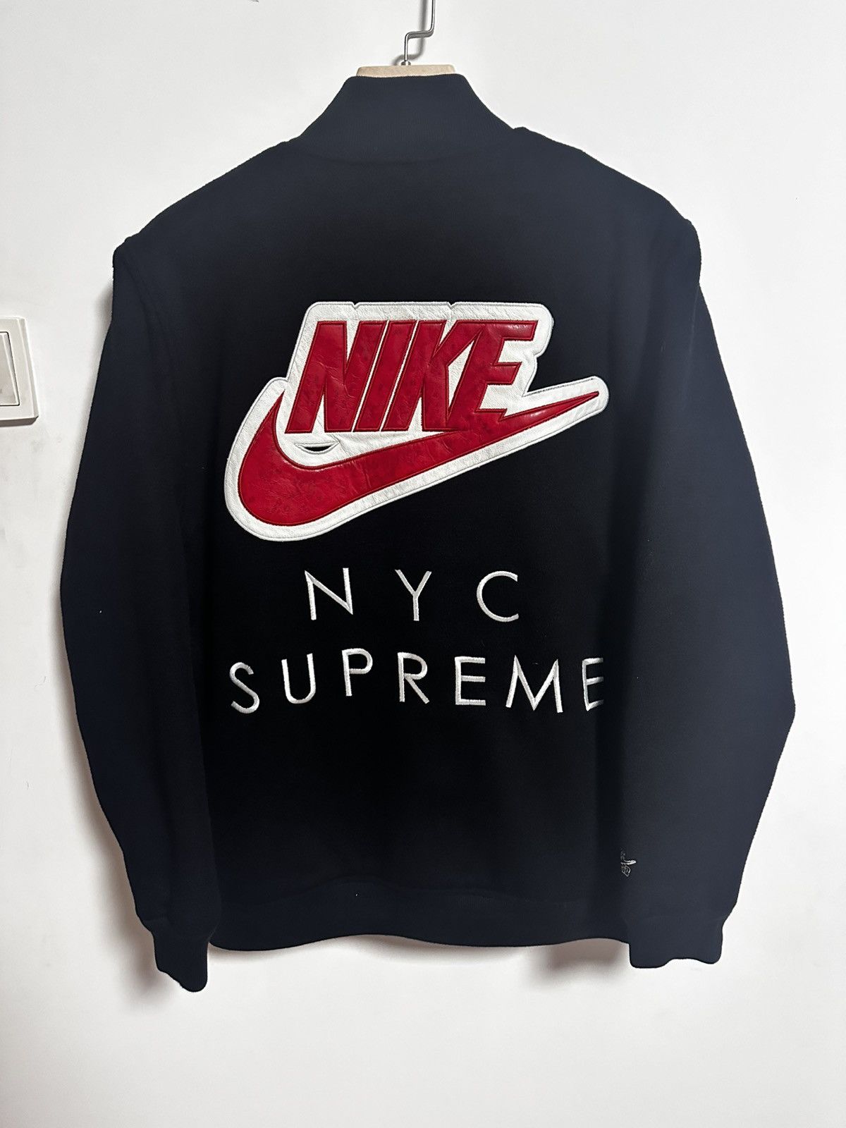 Nike × Supreme Supreme Nike SB varsity jacket Size US L / EU 52-54 / 3 - 1 Thumbnail