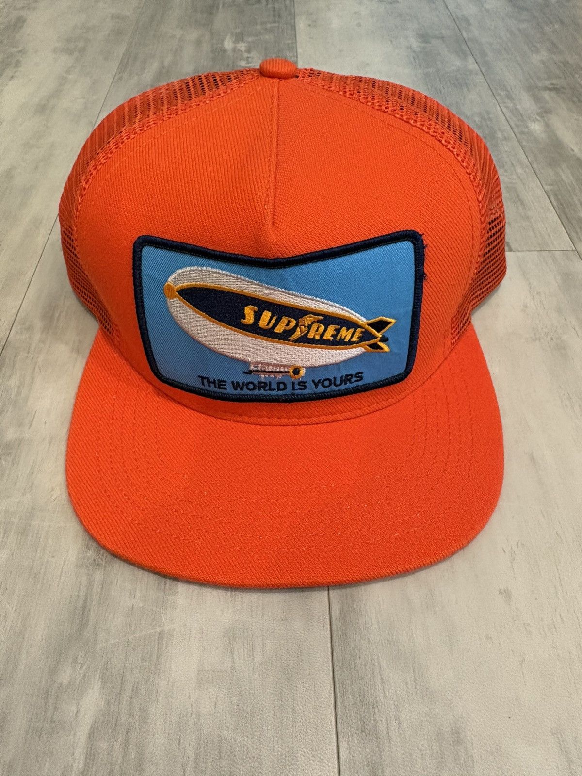 Supreme SS12 Supreme Blimp The World Is Yours Snapback Hat Cap Size ONE SIZE - 1 Thumbnail