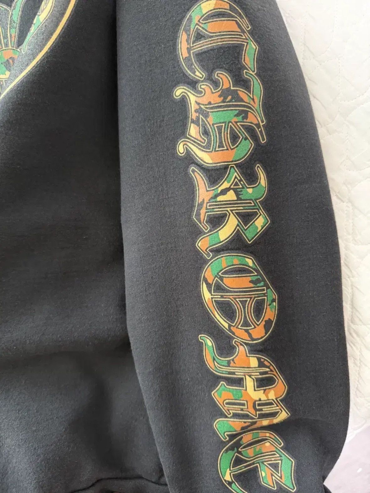 Chrome Hearts Horseshoe Cross Camo Hoodie Size US M / EU 48-50 / 2 - 5 Thumbnail