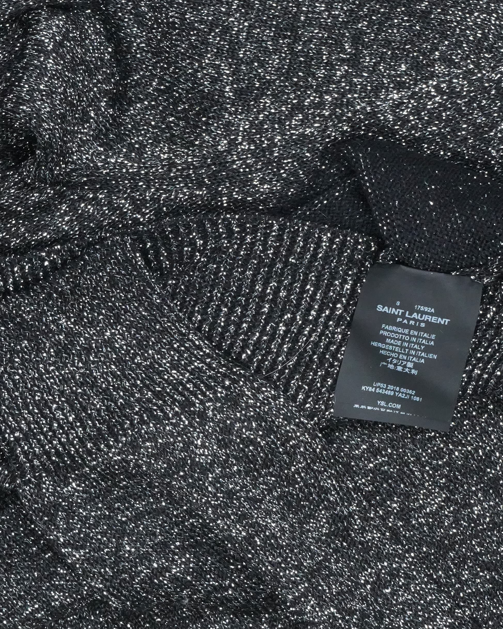 Saint Laurent Glitter Sweater - SS19