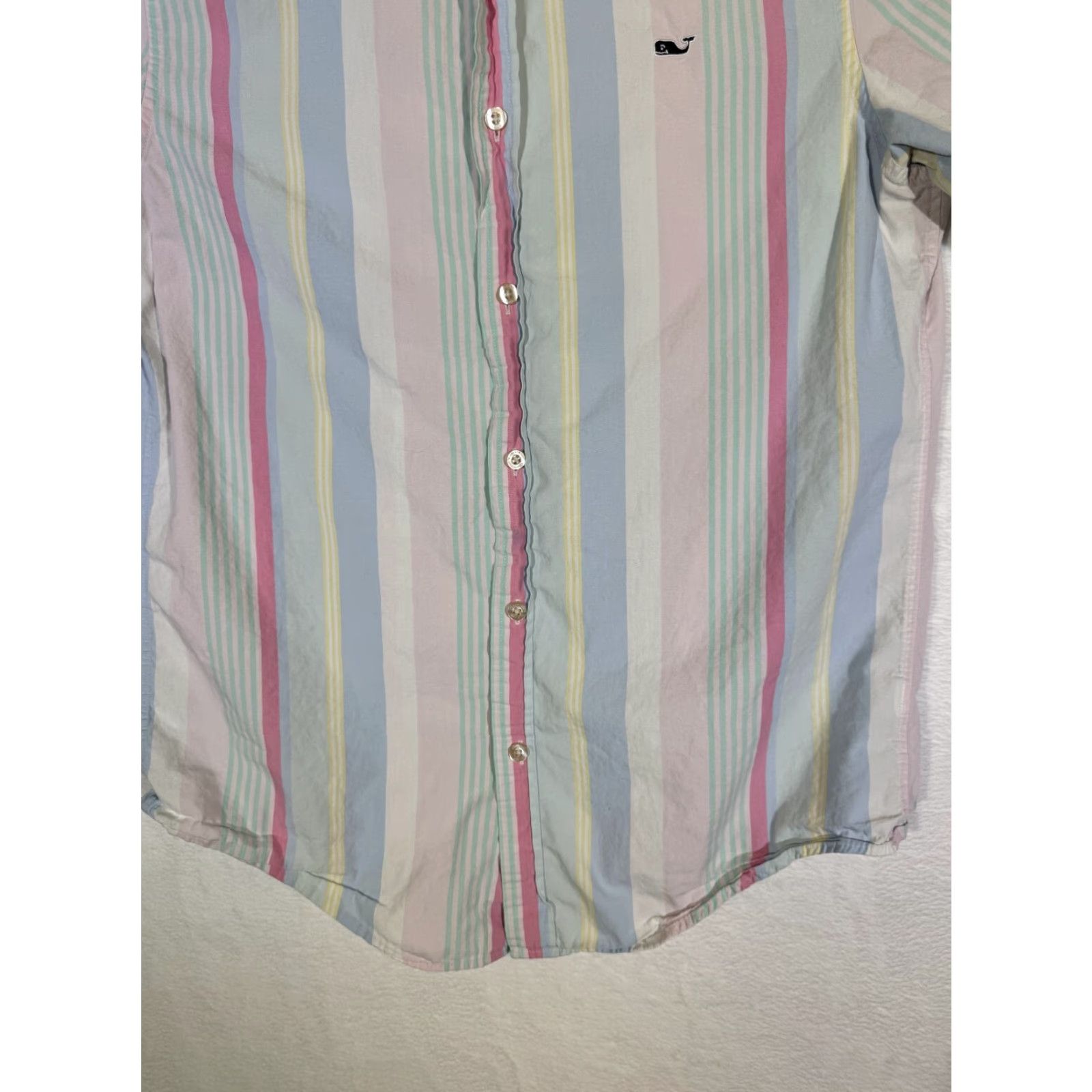 Vineyard Vines Vineyard Vines Whale Shirt Small Multicolor Striped Cotton Button-Down Shirt Womens Mens? Size US S / EU 44-46 / 1 - 3 Thumbnail