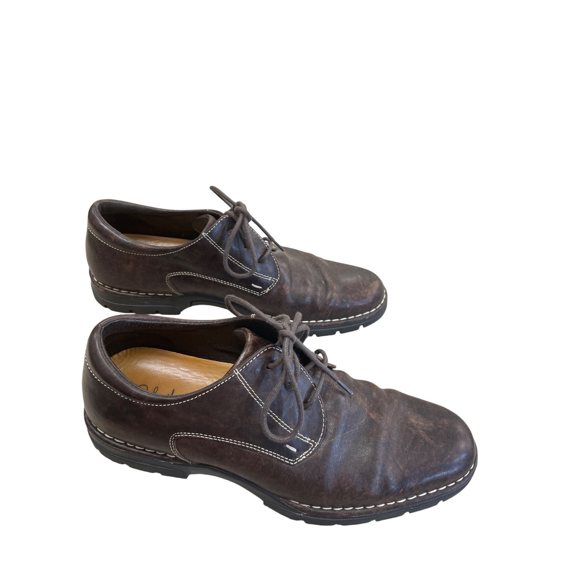 Cole Haan Cole Haan Mens Brown Leather Lace-Up Oxford Dress Shoes Size Size US 9 / EU 42 - 4 Thumbnail