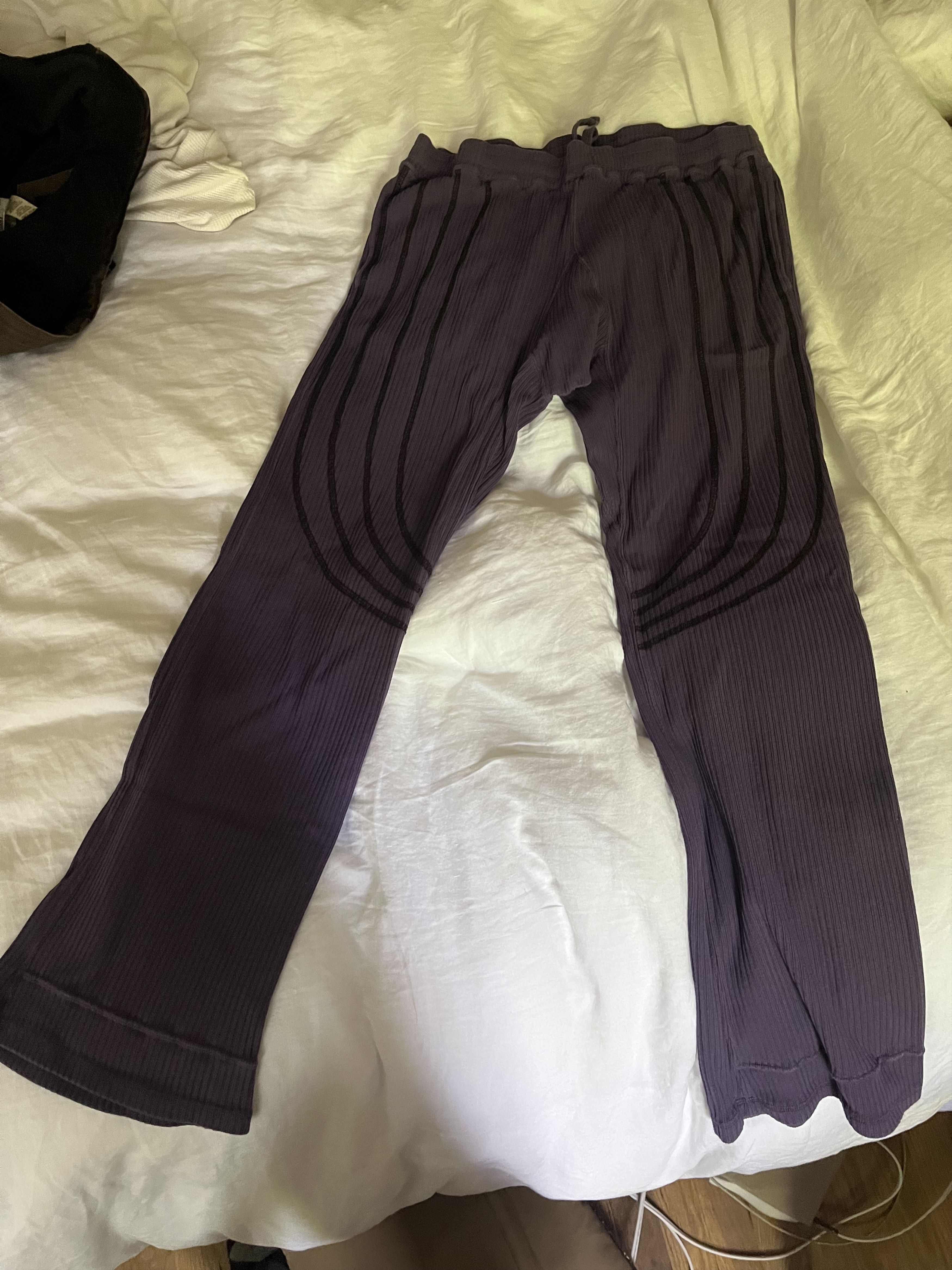 Kiko Kostadinov Interviews by the River thermal pants purple Size US 33 - 2 Thumbnail