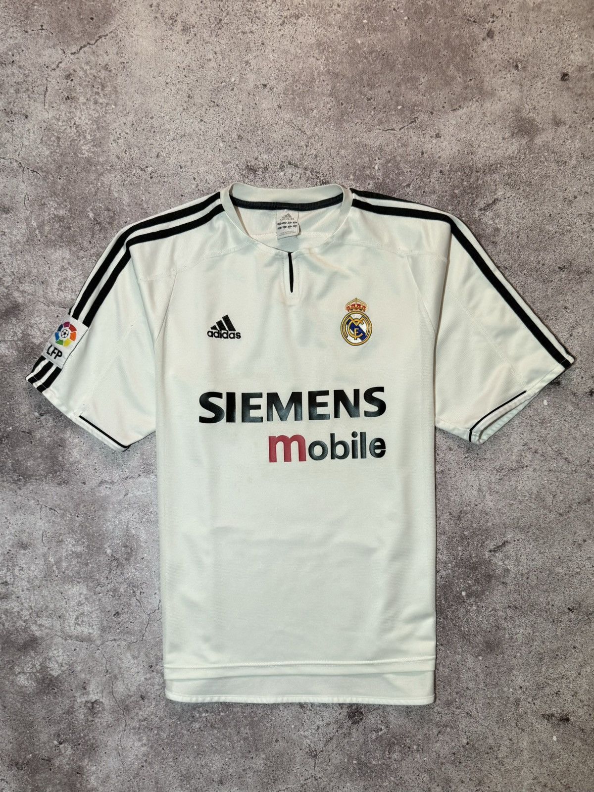 Real Madrid 2003/04 Home Football Shirt Soccer Jersey Adidas