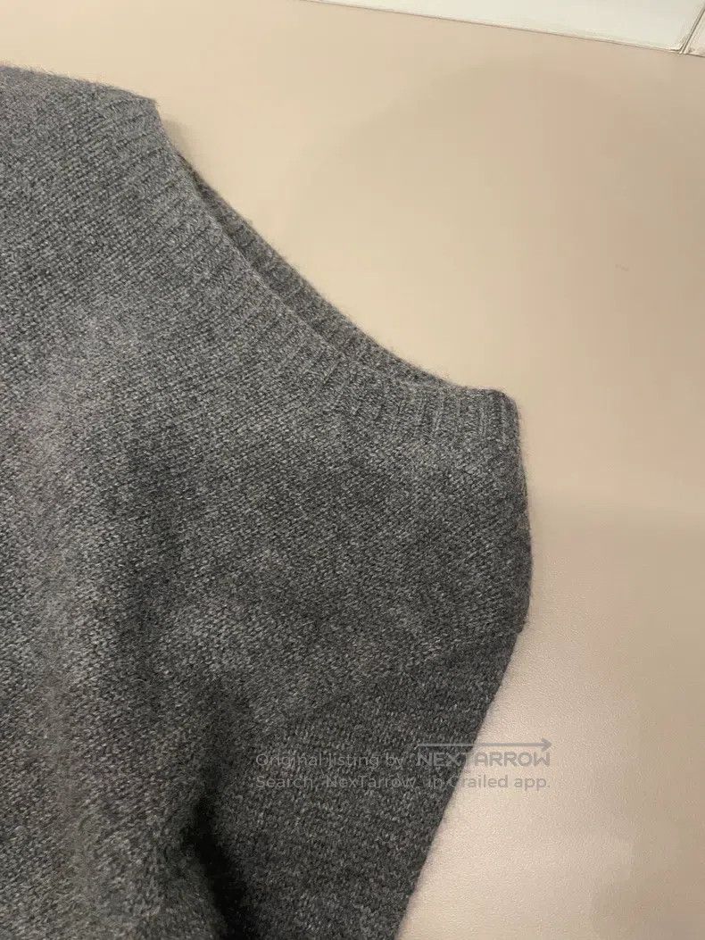 The Row The Row The Row black and gray cashmere sweater Size S / US 4 / IT 40 - 8 Thumbnail