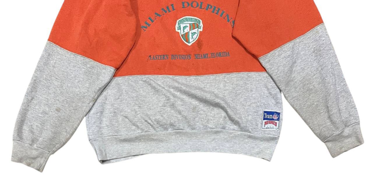 NFL × Vintage Vintage nfl miami dolphins sweatshirt Size US M / EU 48-50 / 2 - 5 Thumbnail