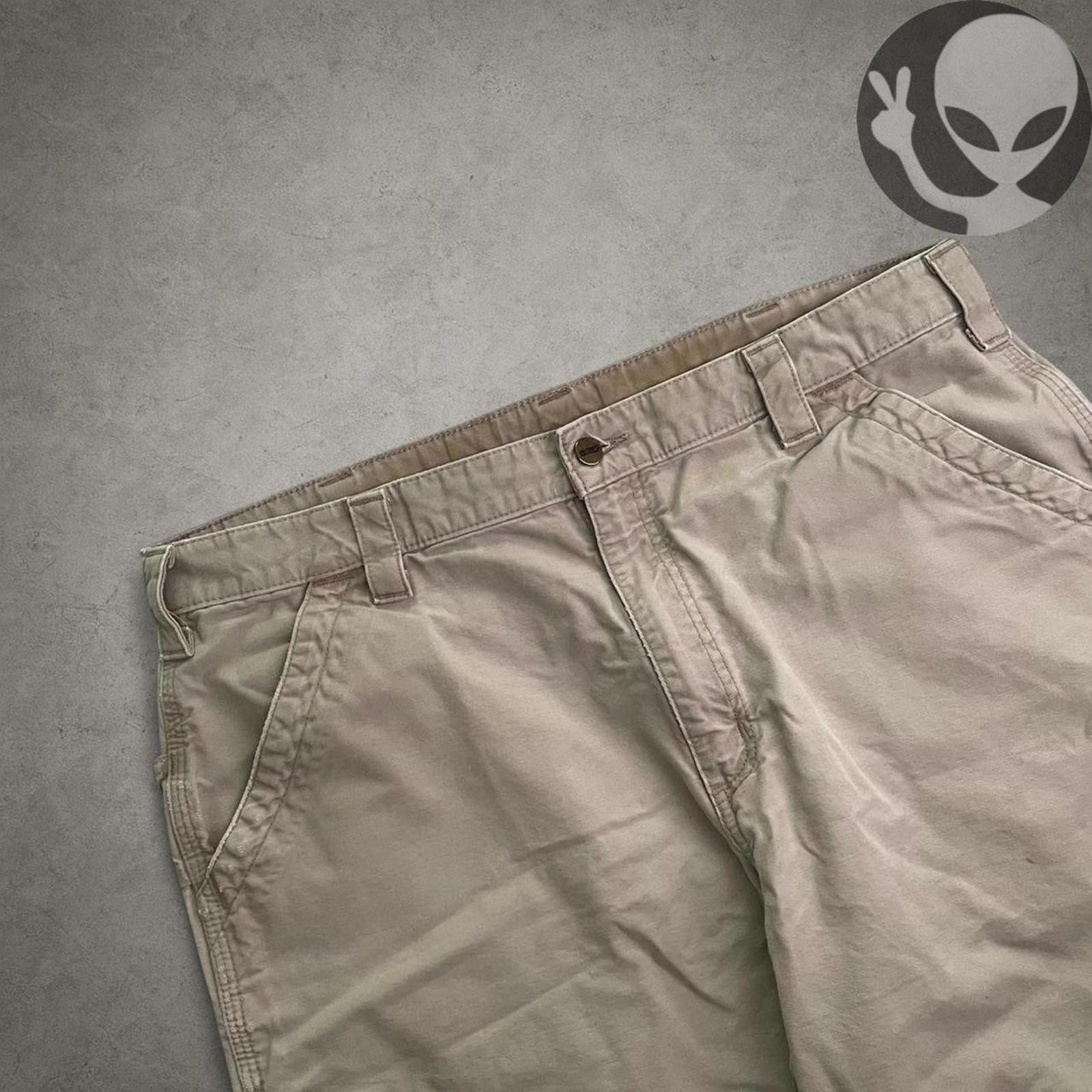 Carhartt Carhartt Carpenter Shorts 38 Khaki Casual Workwear Size US 38 / EU 54 - 6 Thumbnail