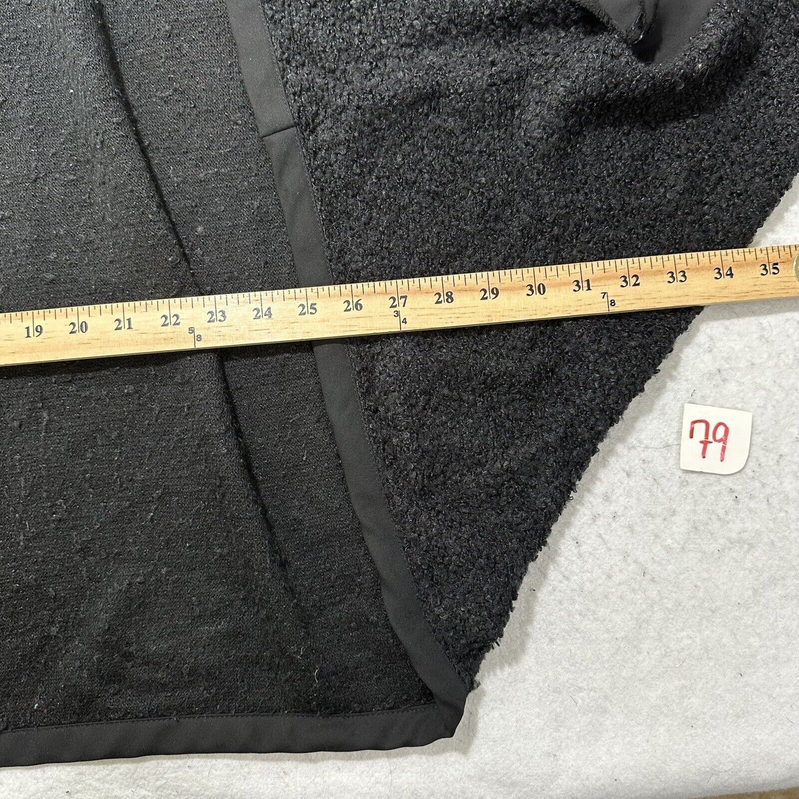 Coldwater Creek Coldwater Creek Wool Blend Cardigan Open Front Sweater Black Size ONE SIZE - 7 Thumbnail