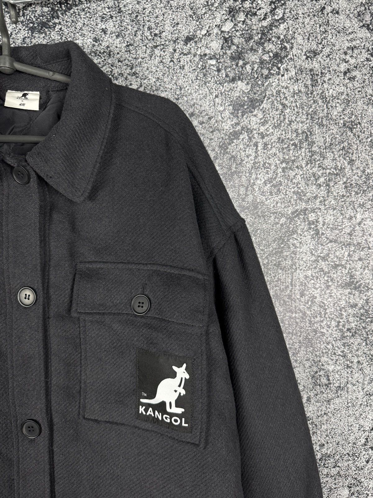 Kangol Men’s H&M x Kangol Overshirt Jacket Coat Streetwear Size M Size US M / EU 48-50 / 2 - 2 Thumbnail