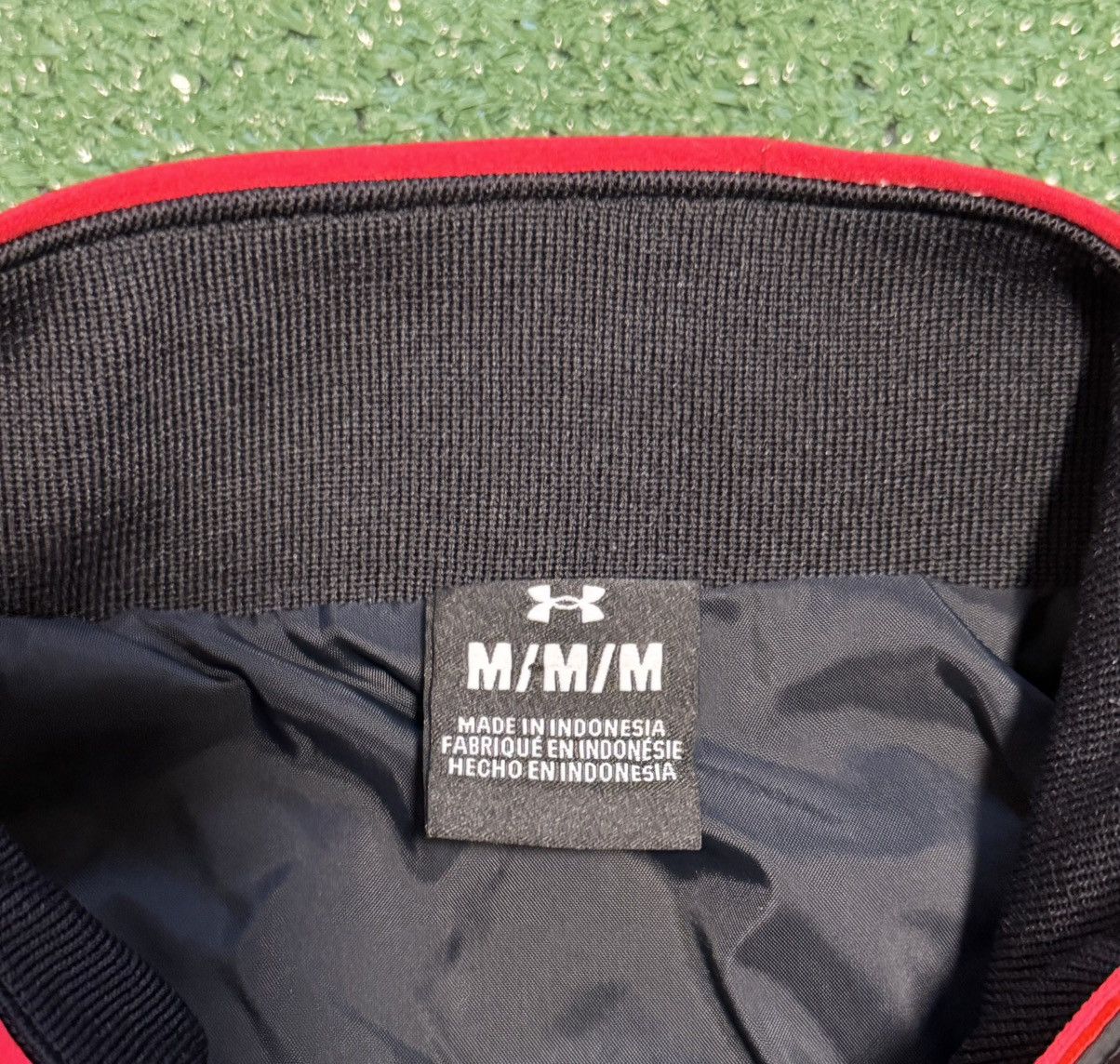 Under Armour UA Project Rock Warmup Jacket Mens Size L Black Drivers Seat Size US M / EU 48-50 / 2 - 3 Thumbnail
