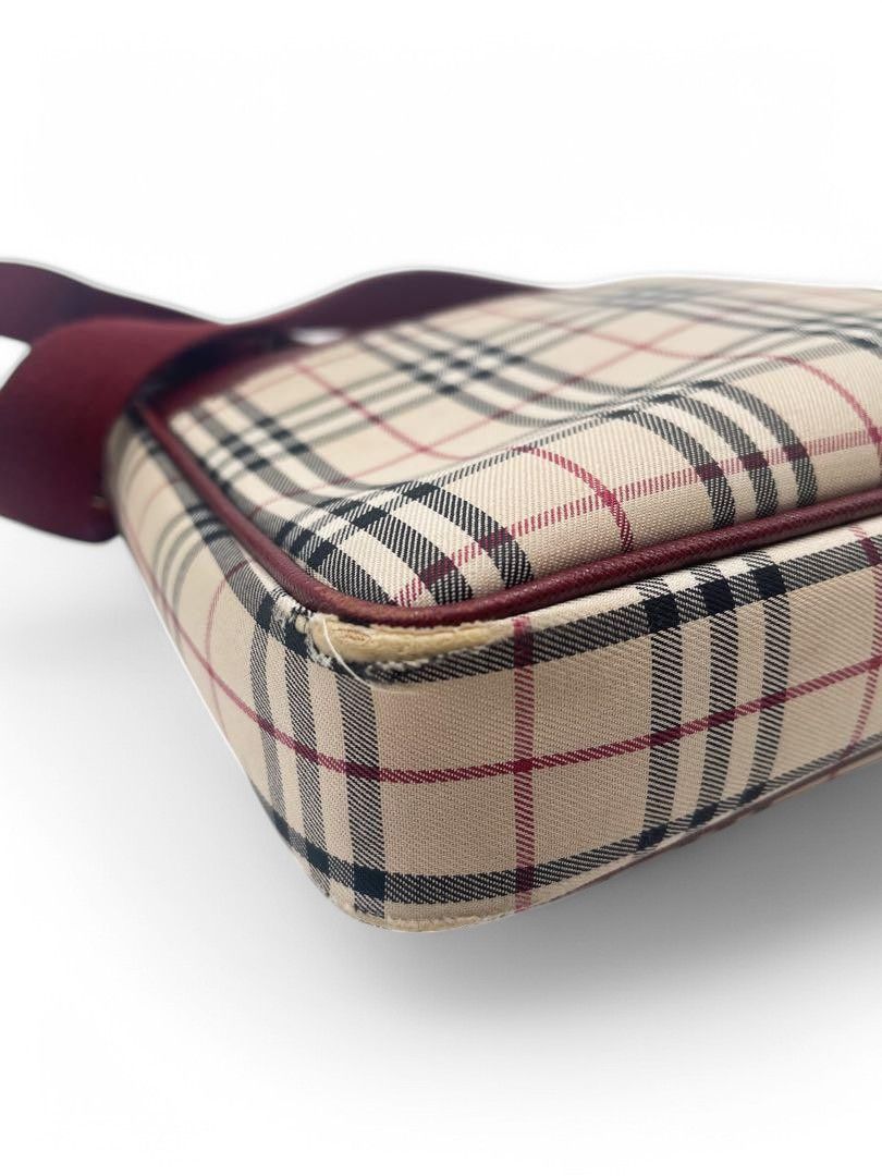 Burberry Burberry - One Shoulder Bag Nova Check Beige Brown Size ONE SIZE - 5 Thumbnail