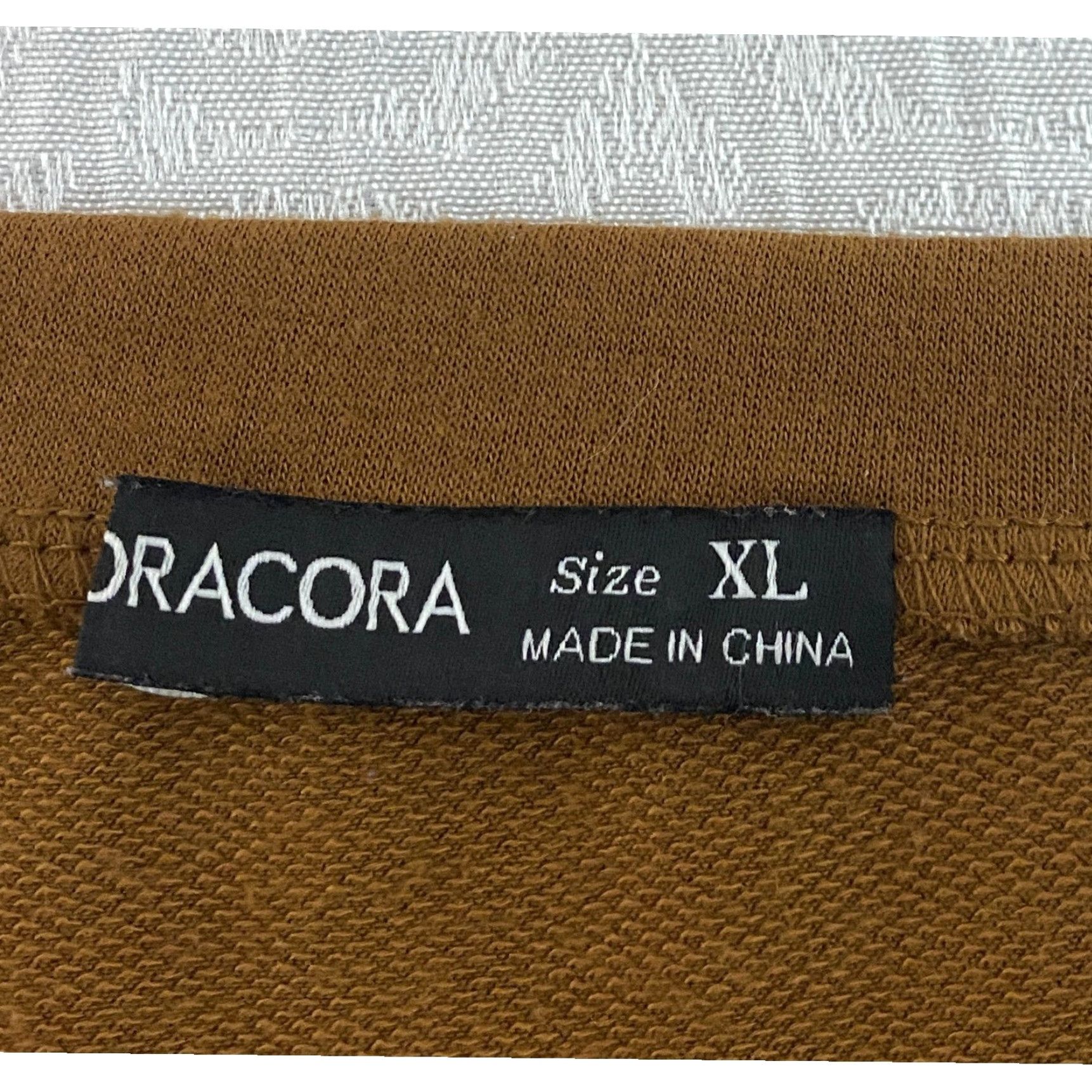 Vintage Noracora Brown Witch Raglan Pullover Shirt Women XL Crew Neck Long Sleeve Graphic Halloween Desert Highway Size XL / US 12-14 / IT 48-50 - 3 Thumbnail