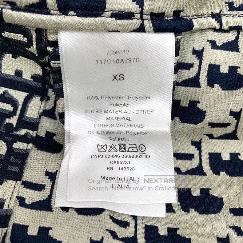 Dior Dior Colour block logo jacquard full print hooded semi-zip Size XS / US 0-2 / IT 36-38 - 7 Thumbnail