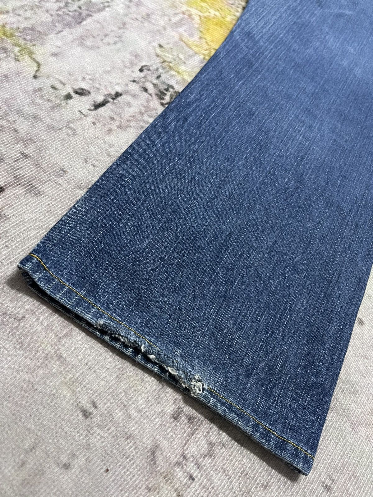 Japanese Brand Japanese Cune Embroidered Jeans Painted Size US 34 / EU 50 - 12 Thumbnail