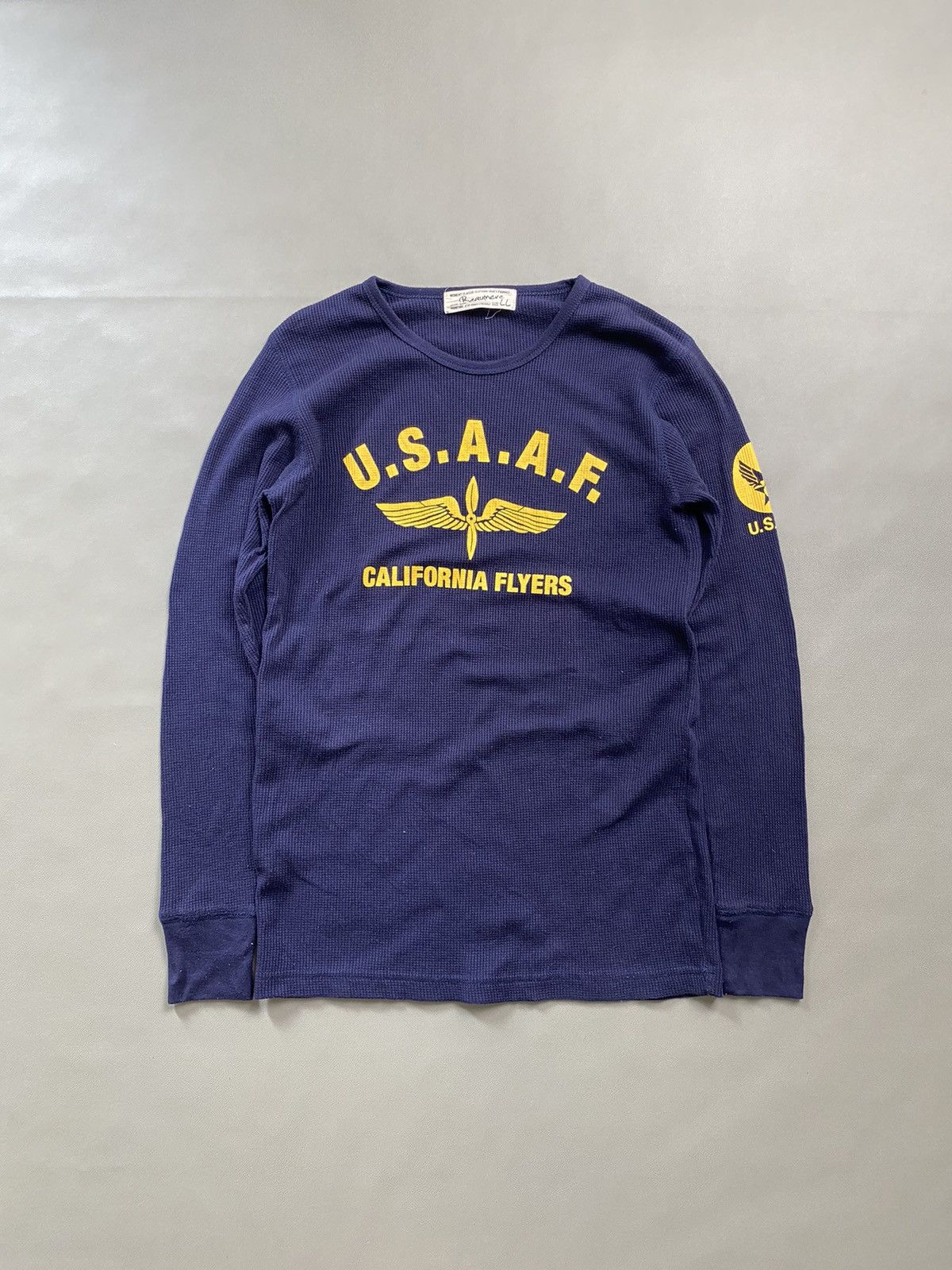 Beauty Beast × If Six Was Nine × Japanese Brand Y2K Beaumere Usaaf Longsleeve Size US L / EU 52-54 / 3 - 1 Thumbnail